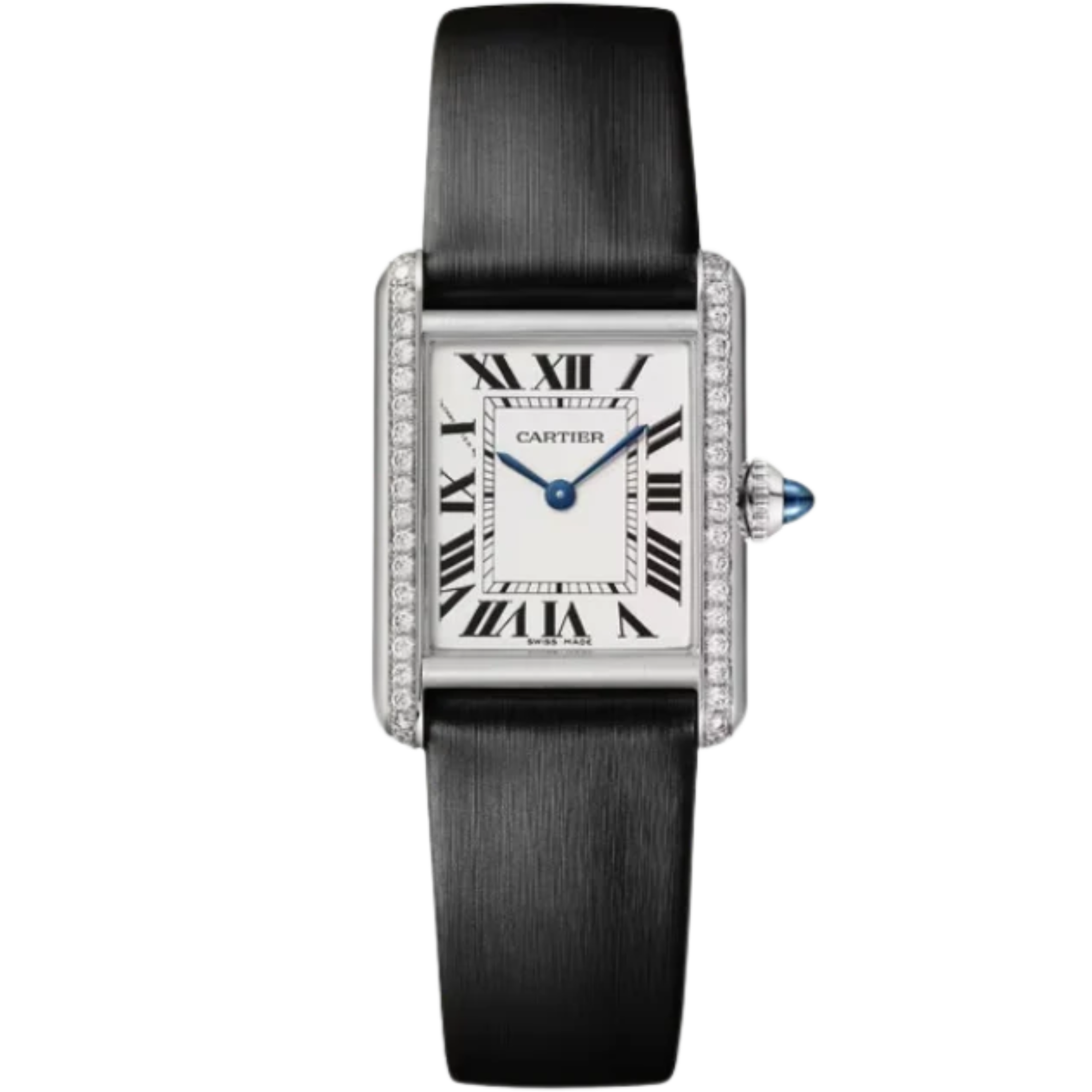 TANK 27 mm MUST WATCH SILVER STAINLESS STEEL - Cartier