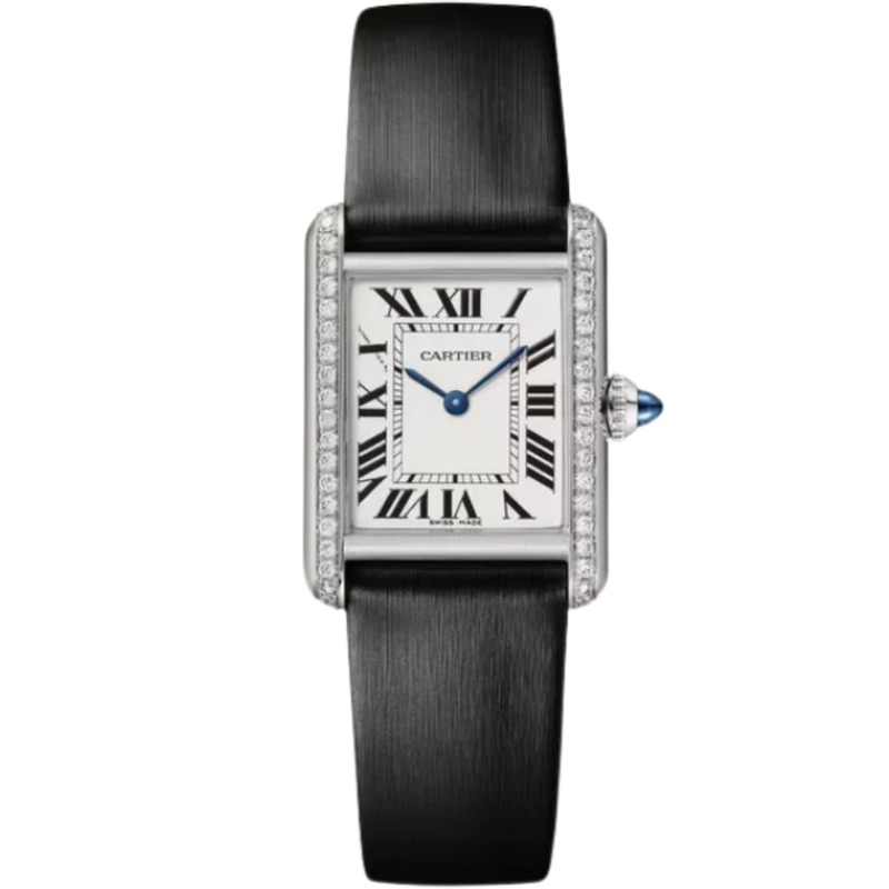 TANK 27 mm MUST WATCH SILVER STAINLESS STEEL - Cartier