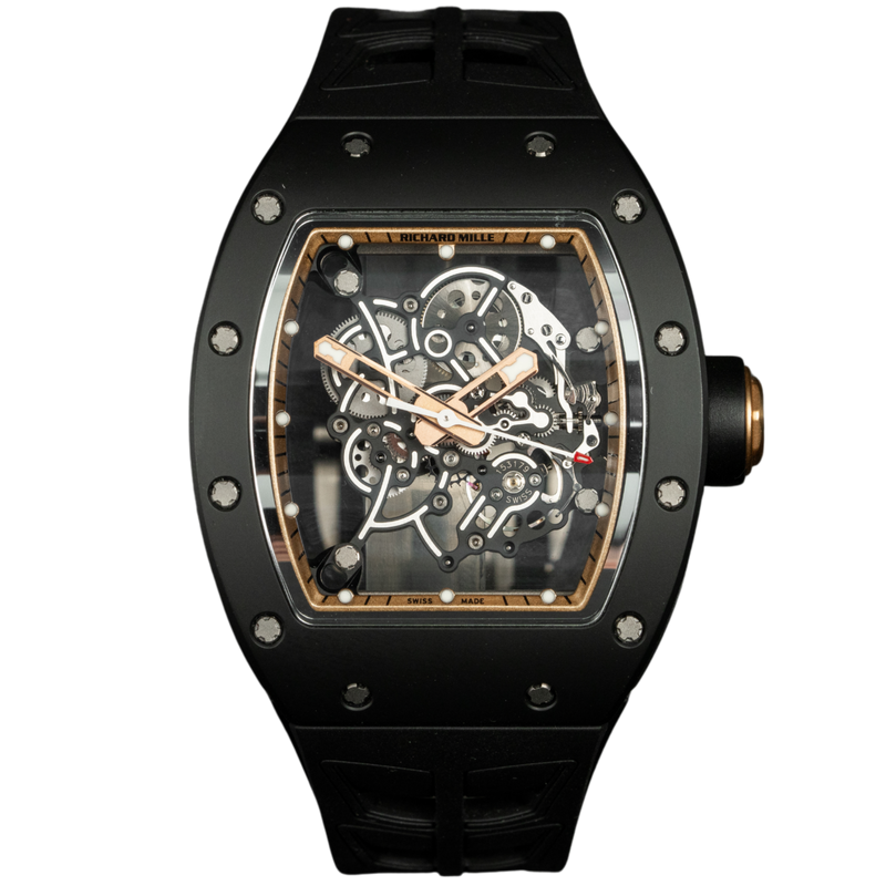 Richard Mille RM055 Black Bubba Watson "Gold Rehaut" Asia Edition (Limited 30 Pieces) - Richard Mille