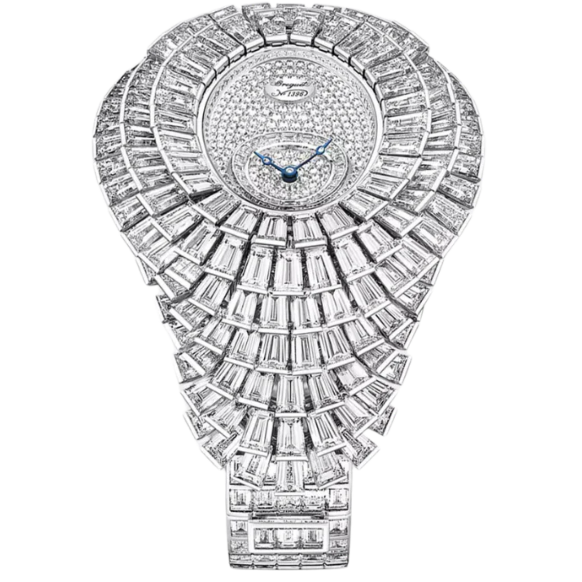 CRAZY FLOWER GJE25BB20.8989FB1 33 MM WHITE GOLD WITH WHITE DIAL - Breguet