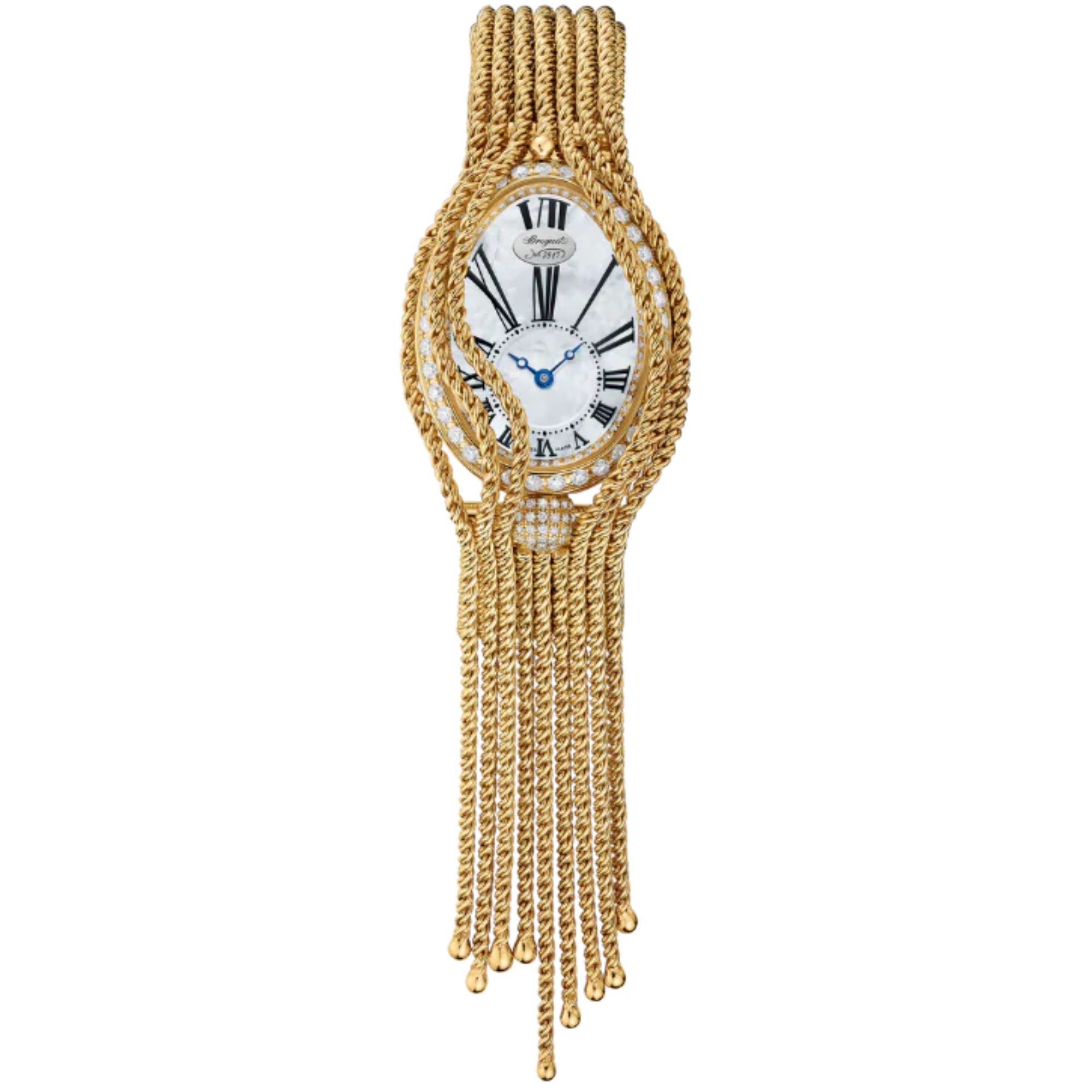 REINE DE NAPLES 8928 33 MM YELLOW GOLD WITH MOTHER OF PEARL DIAL - Breguet