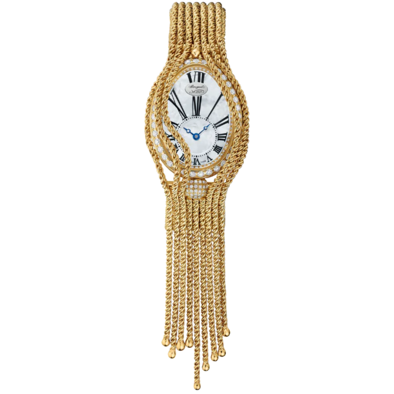 REINE DE NAPLES 8928 33 MM YELLOW GOLD WITH MOTHER OF PEARL DIAL - Breguet