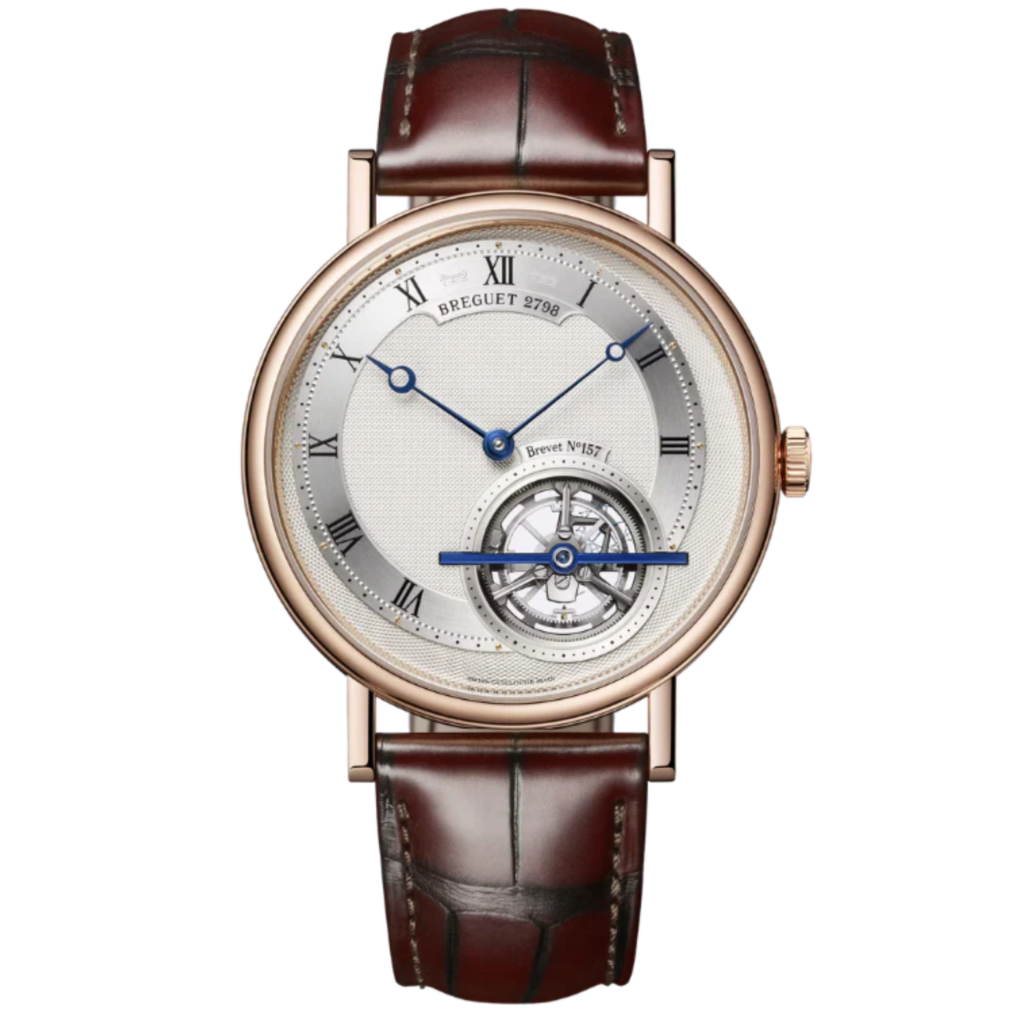 CLASSIQUE TOURBILLON EXTRA-PLAT ANNIVERSAIRE 5365 41 MM ROSE GOLD WITH SILVER DIAL - Breguet
