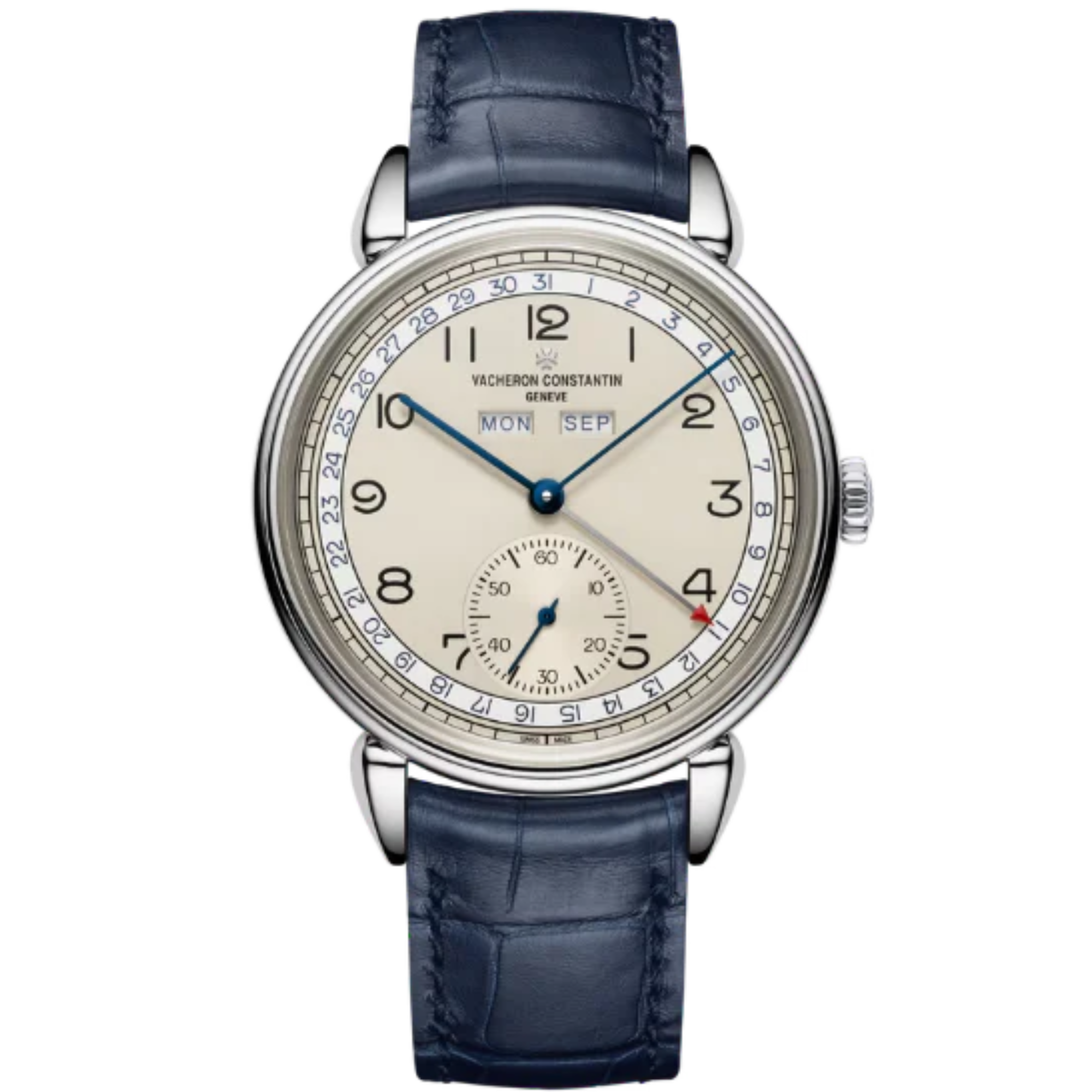 HISTORIQUES TRIPLE CALENDRIER 1942 40 MM STAINLESS STEEL WITH BEIGE DIAL - Vacheron Constantin
