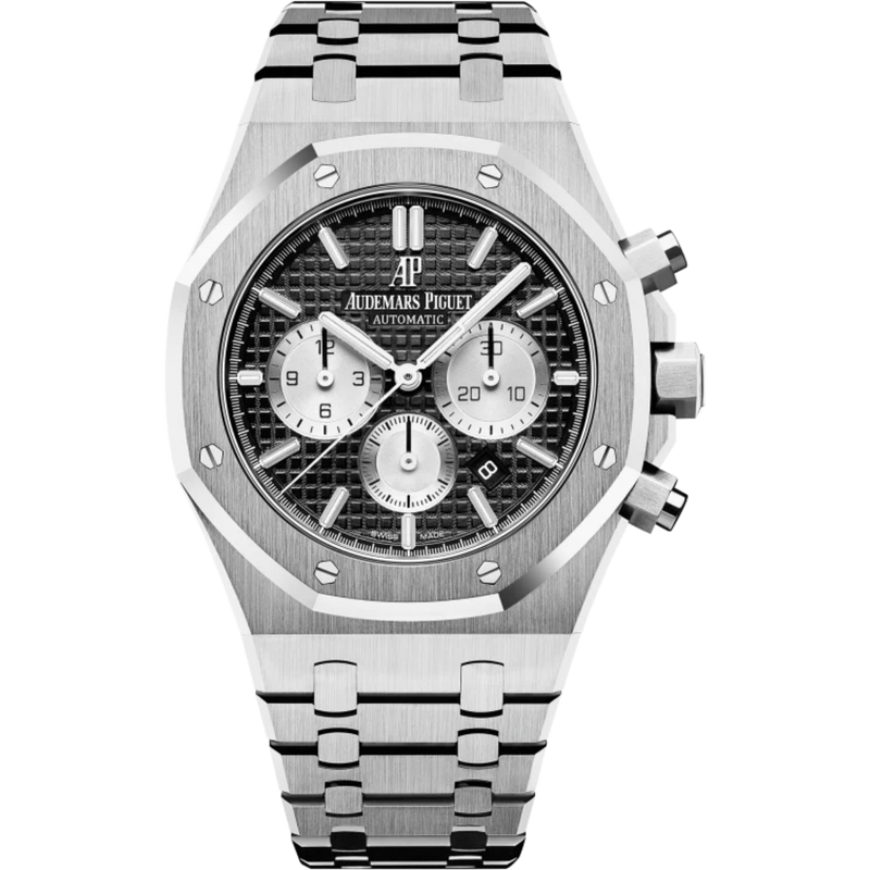 Audemars Piguet Royal Oak Chronograph Ref. 26331ST.OO.1220ST.02 41MM Stainless Steel Black Dial - Audemars Piguet