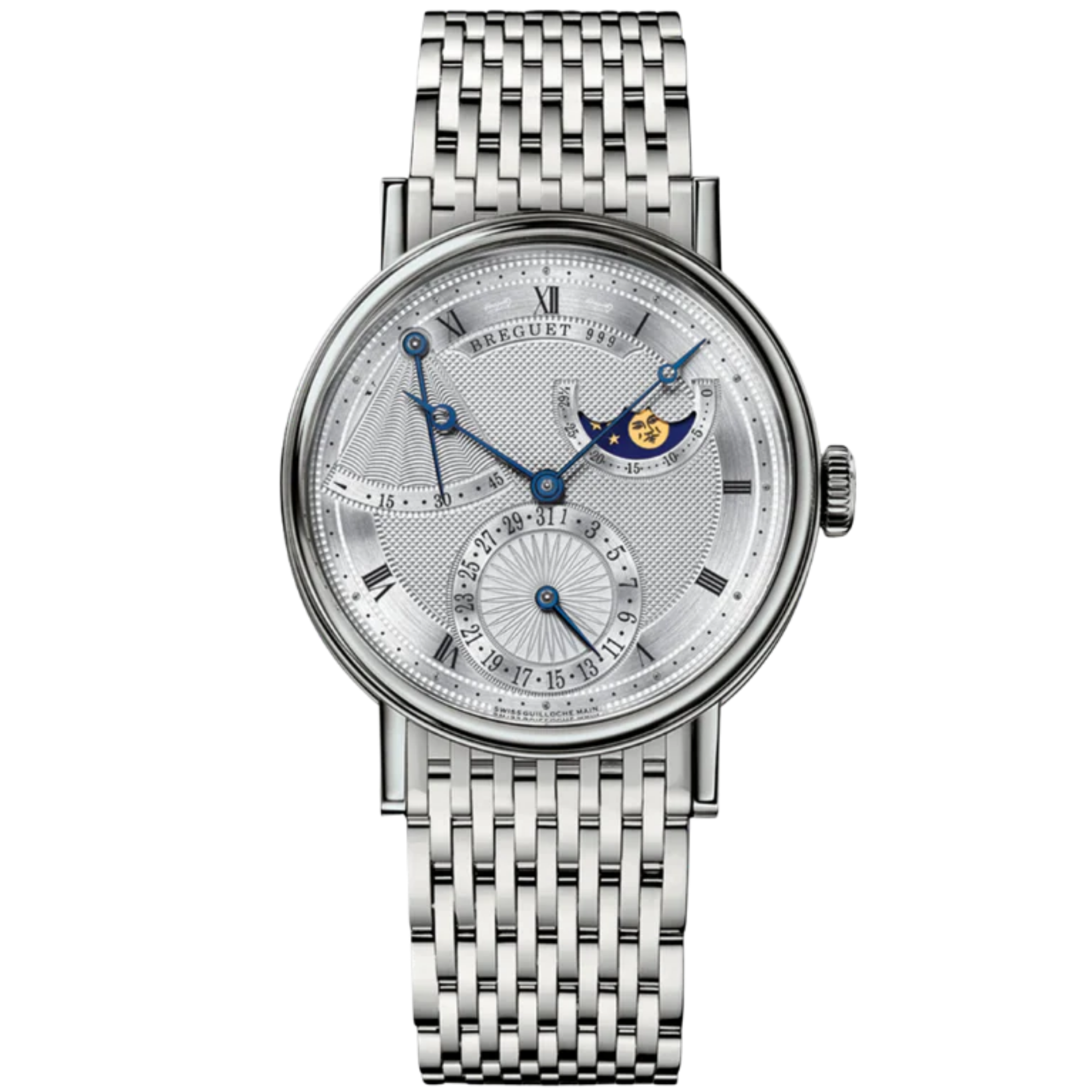 CLASSIQUE 7137 39 MM WHITE GOLD WITH SILVER DIAL - Breguet