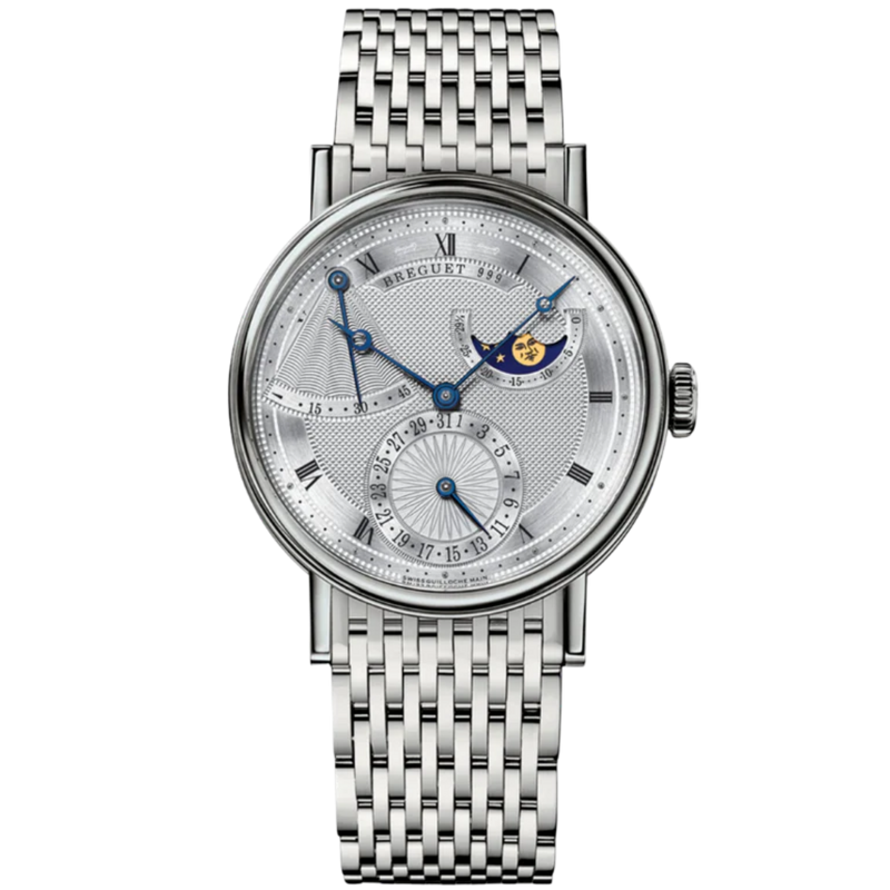 CLASSIQUE 7137 39 MM WHITE GOLD WITH SILVER DIAL - Breguet