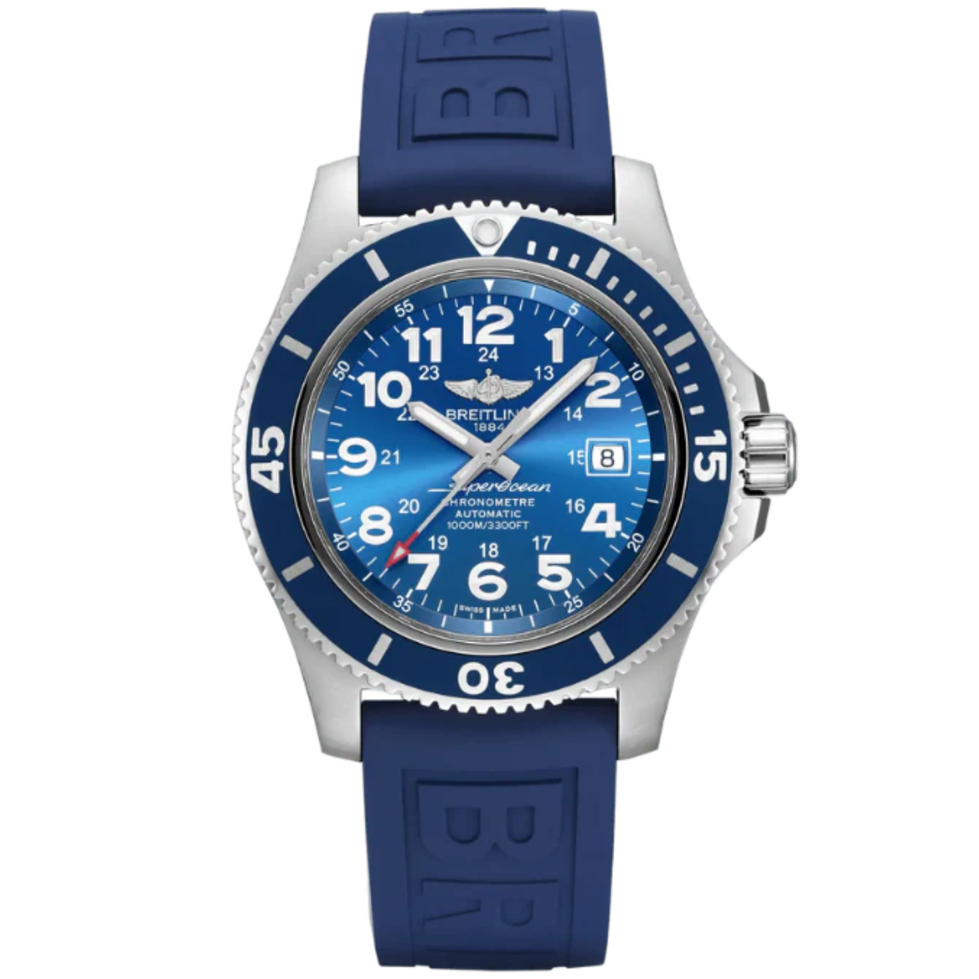 SUPEROCEAN II 44 STAINLESS STEEL WITH BLUE DIAL - Breitling