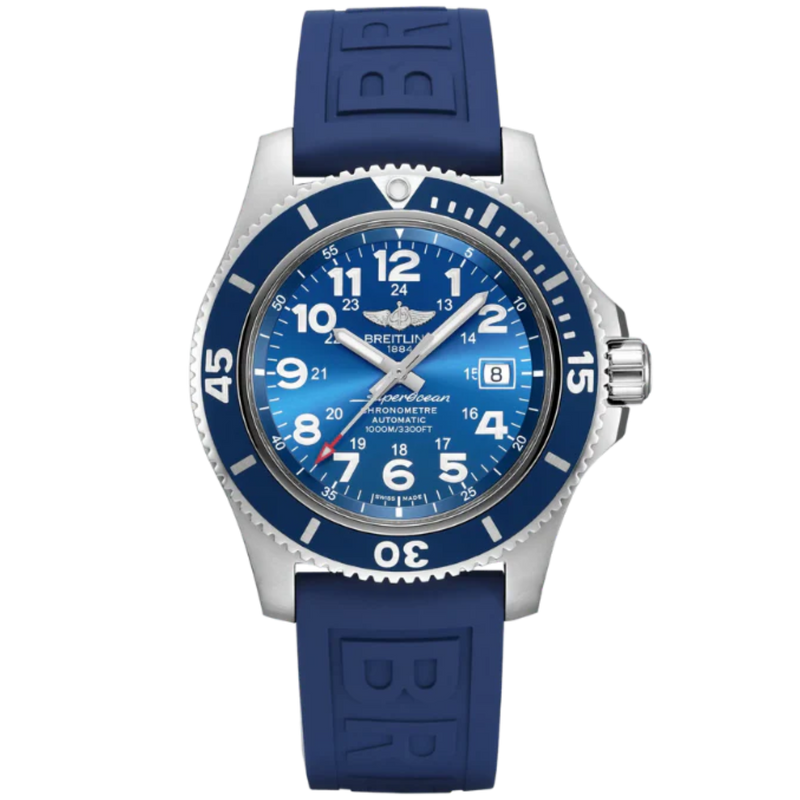 SUPEROCEAN II 44 STAINLESS STEEL WITH BLUE DIAL - Breitling