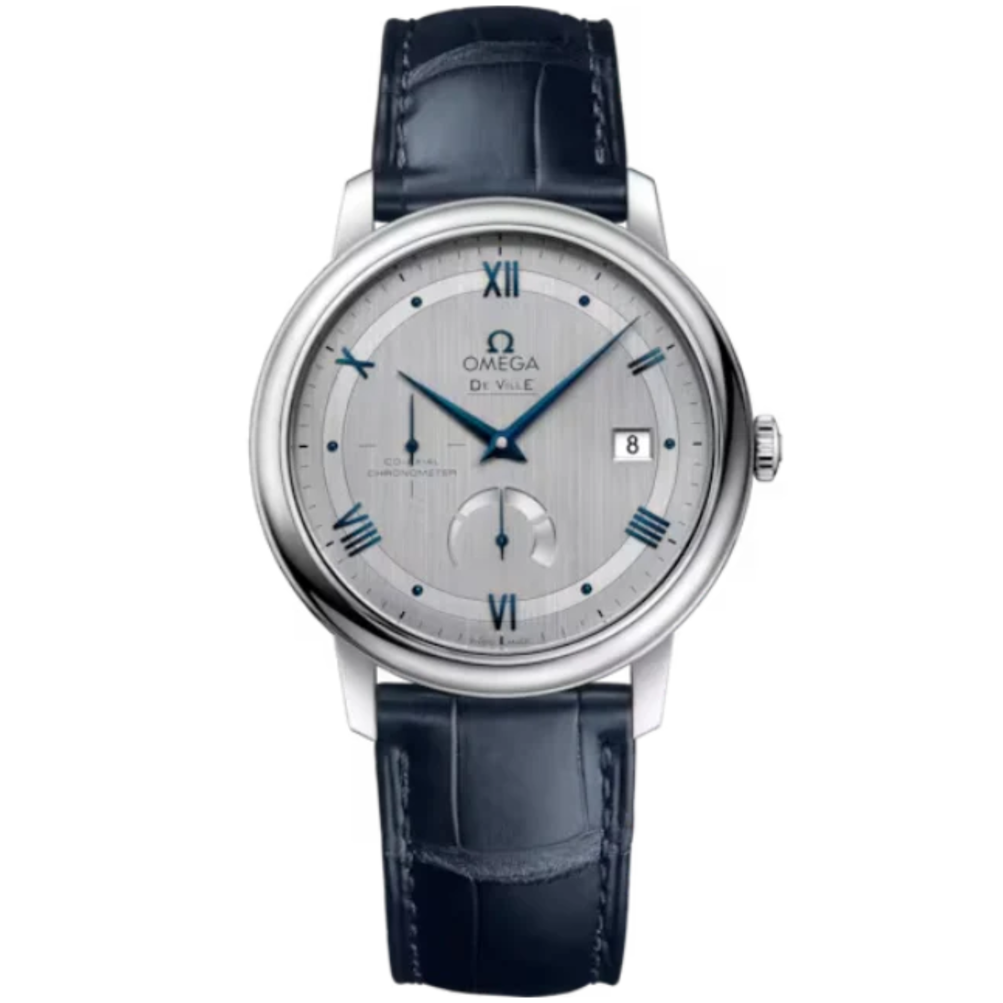 DE VILLE PRESTIGE 39 MM STAINLESS STEEL WITH SILVER DIAL - Omega