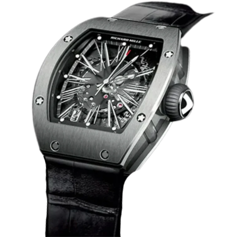 RM 023 Automatic Black Rubber Strap Titanium Case - Richard Mille