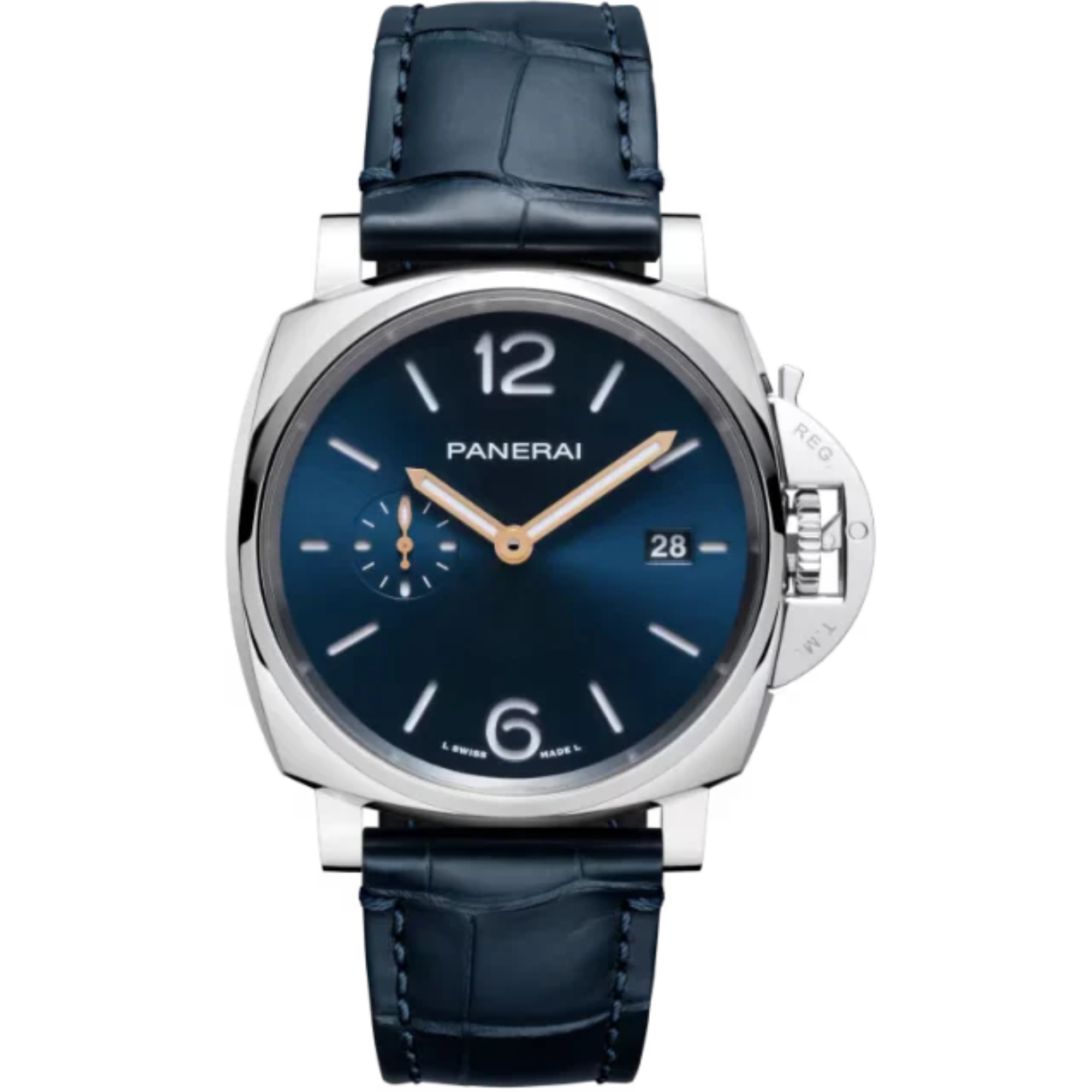 LUMINOR DUE PAM01274 42 MM STAINLESS STEEL WITH BLUE DIAL - Panerai