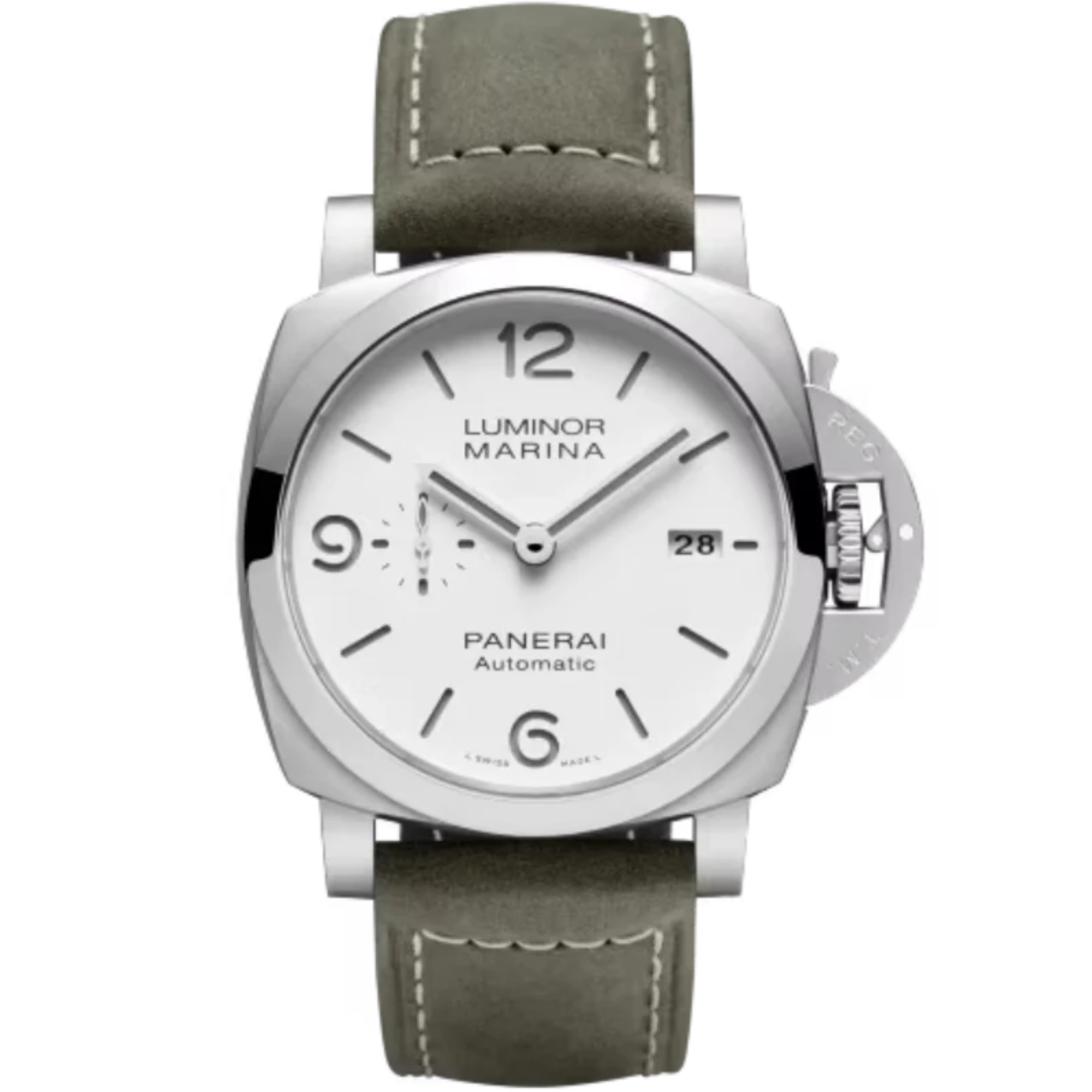 LUMINOR MARINA PAM01314 44 MM STAINLESS STEEL WITH WHITE DIAL - Panerai
