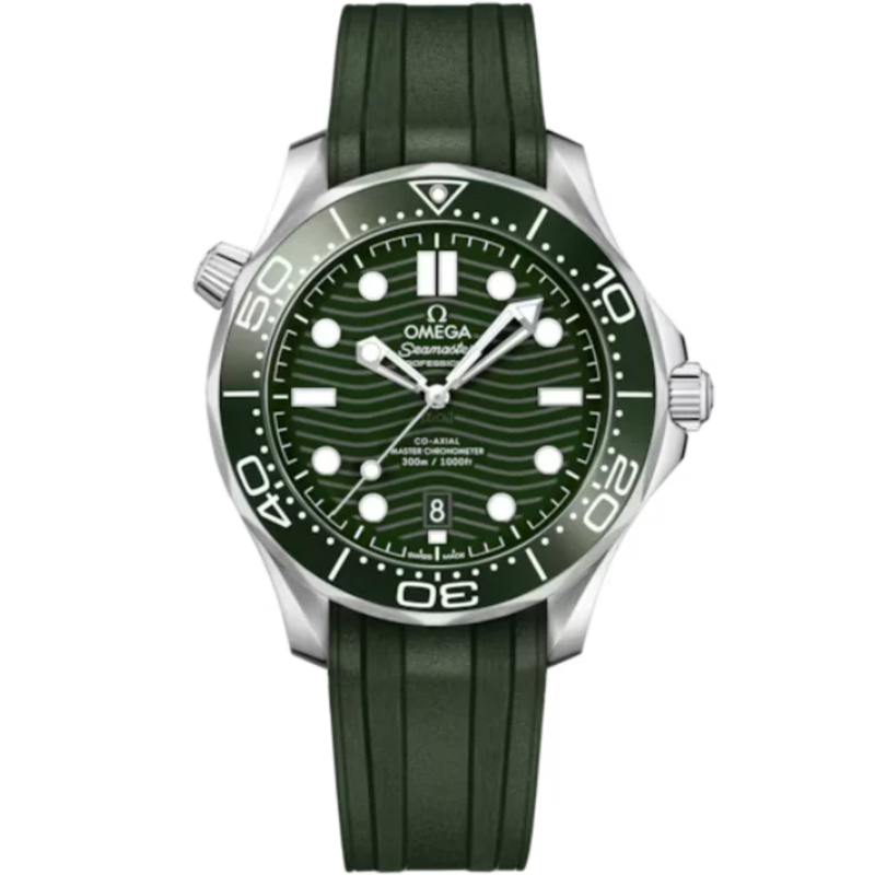 SEAMASTER DIVER 300M 42 MM STAINLESS STEEL WITH GREEN DIAL - Omega
