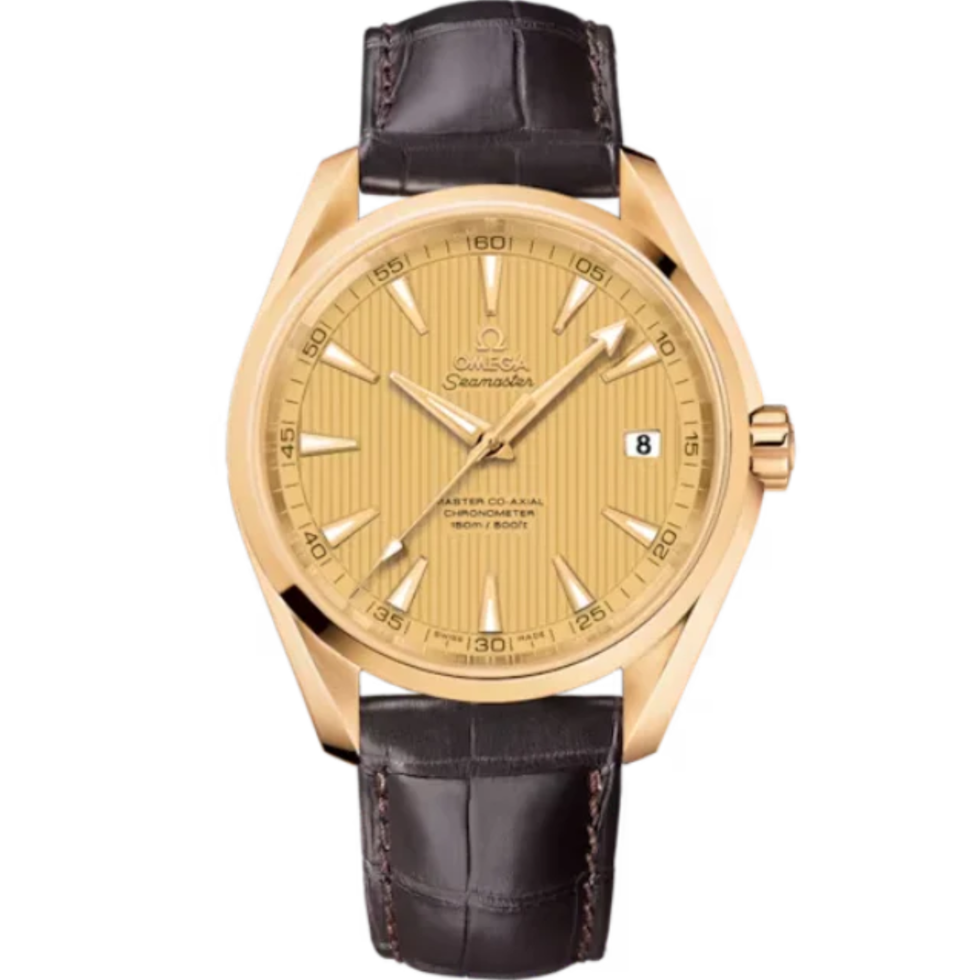 SEAMASTER AQUA TERRA 150M 41 MM YELLOW GOLD WITH YELLOW DIAL - Omega