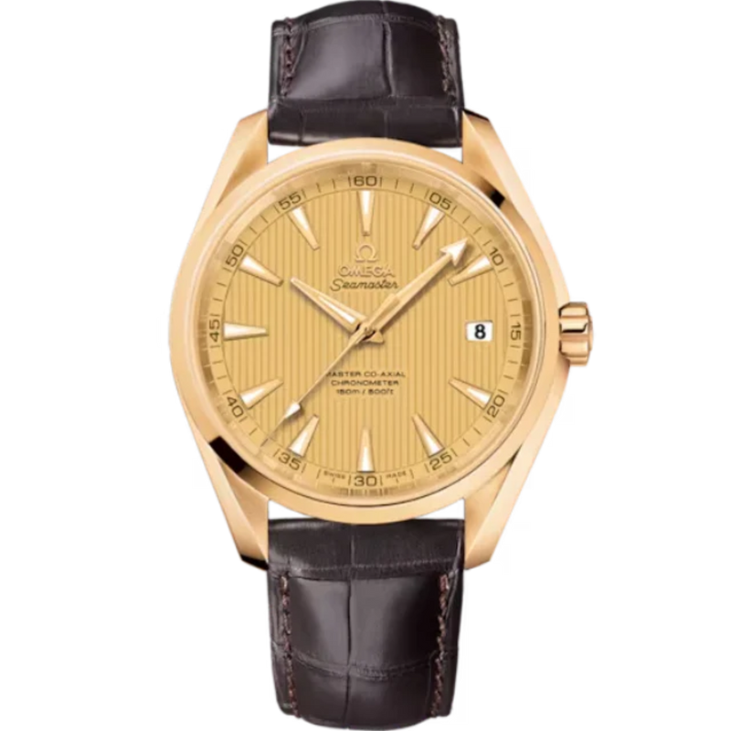 SEAMASTER AQUA TERRA 150M 41 MM YELLOW GOLD WITH YELLOW DIAL - Omega