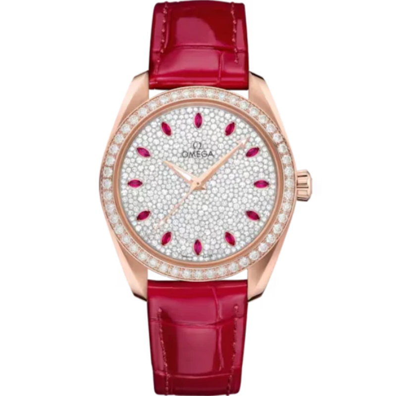 SEAMASTER AQUA TERRA 150M 38 MM SEDNA™ GOLD WITH WHITE DIAL - Omega