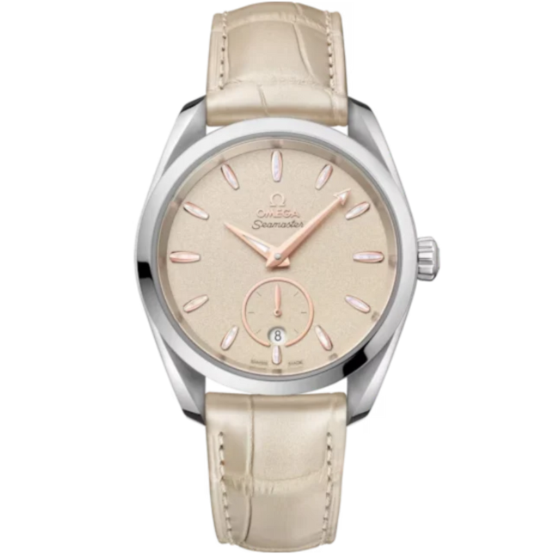 SEAMASTER AQUA TERRA 150M 38 MM STAINLESS STEEL WITH LINEN DIAL - Omega