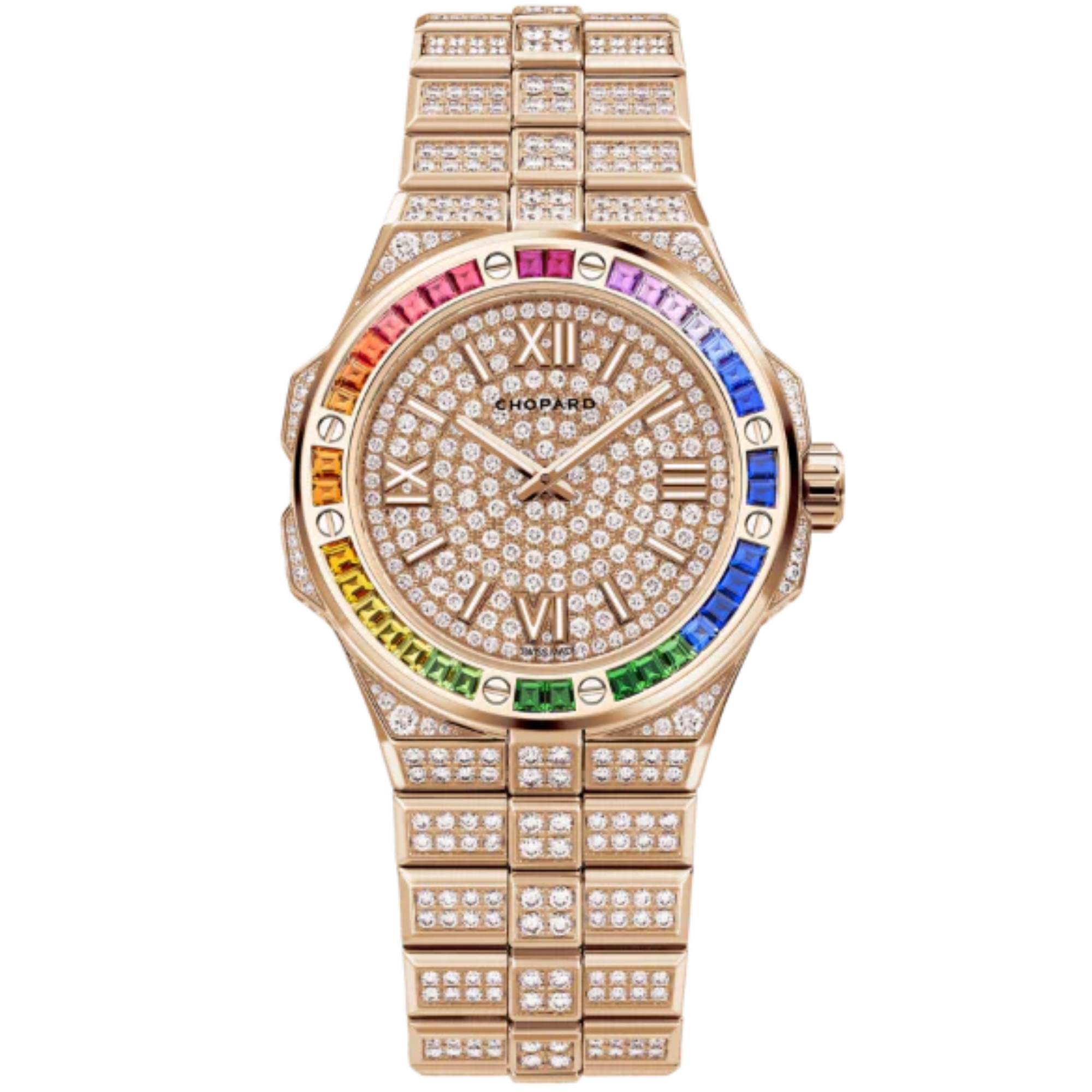 ALPINE EAGLE 36 MM ETHICAL ROSE GOLD WITH GOLD DIAL - Chopard