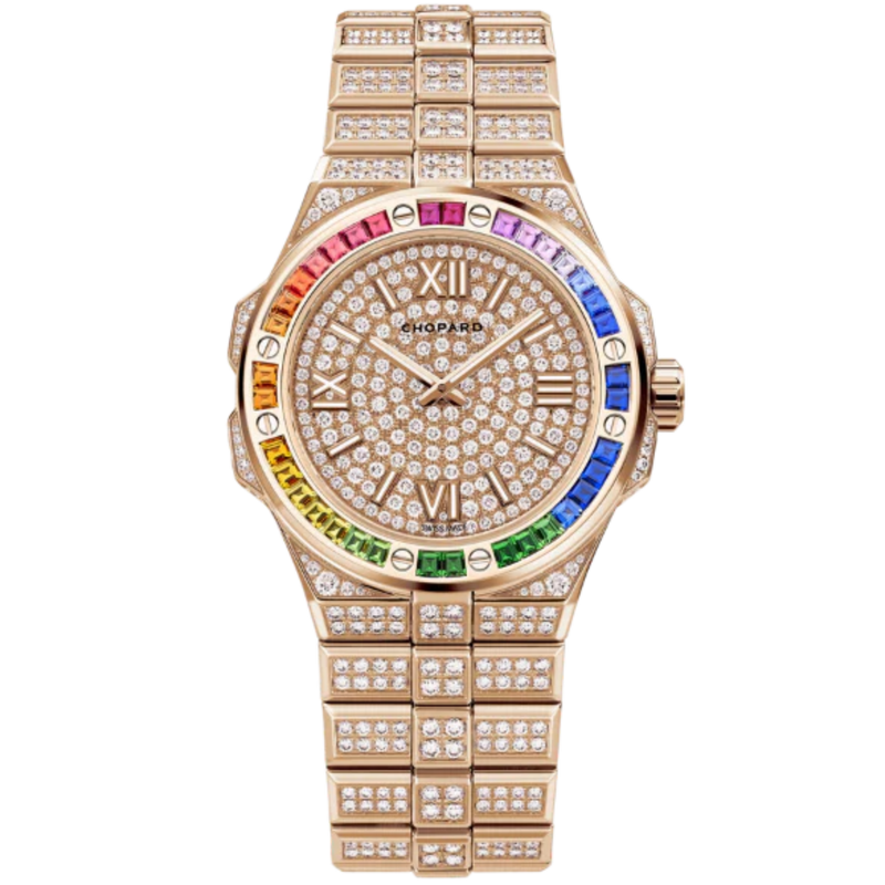 ALPINE EAGLE 36 MM ETHICAL ROSE GOLD WITH GOLD DIAL - Chopard