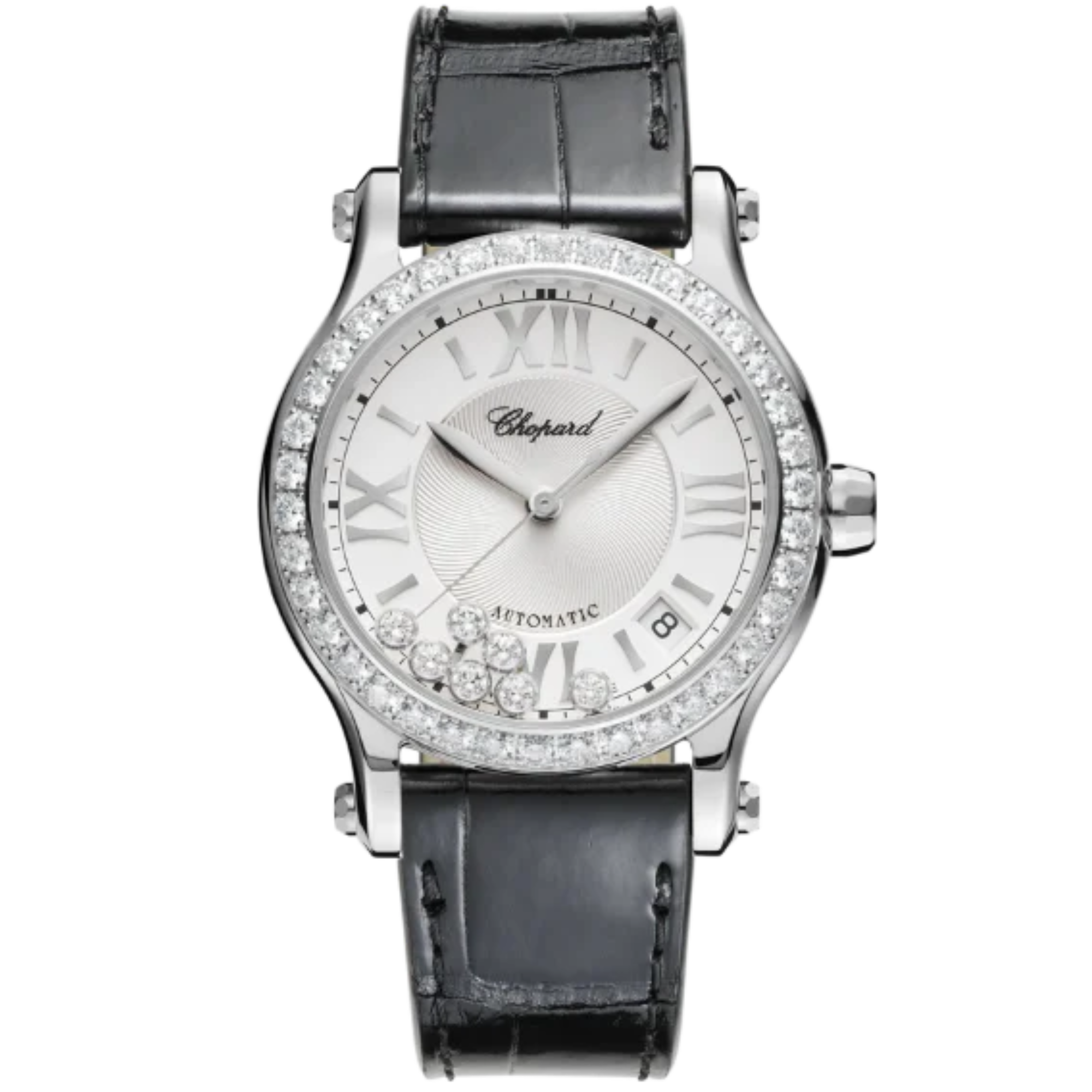 HAPPY SPORT 36 MM LUCENT STEEL™ WITH SILVER DIAL - Chopard