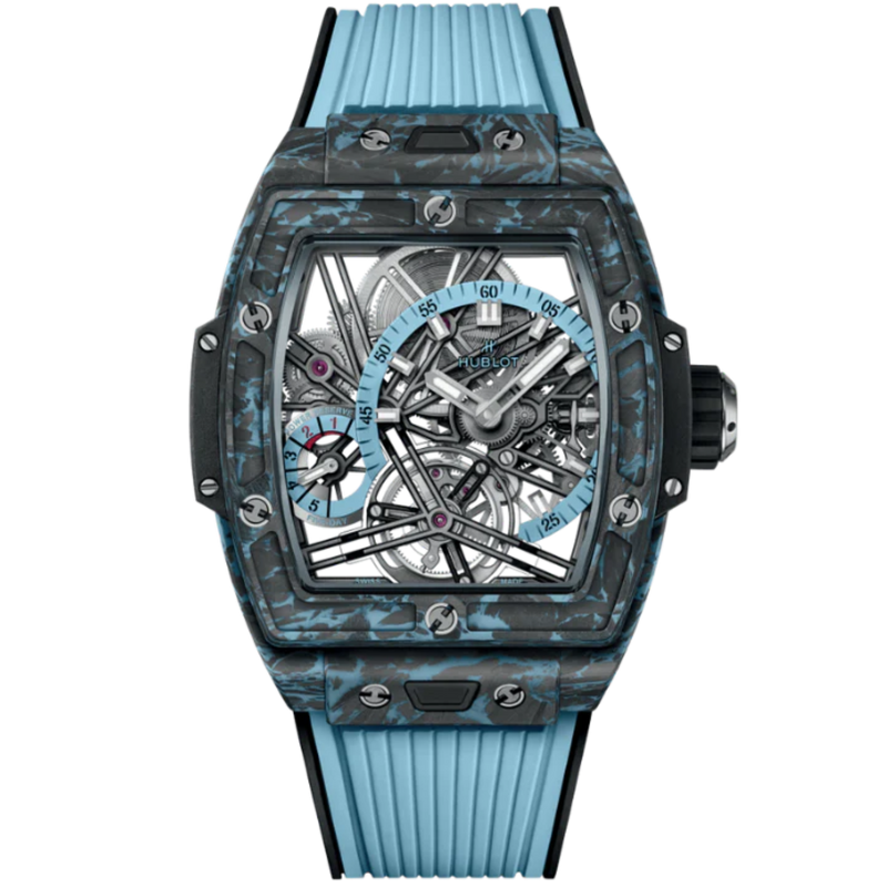 SPIRIT OF BIG BANG 45 MM TOURBILLON CARBON SKY BLUE - Hublot