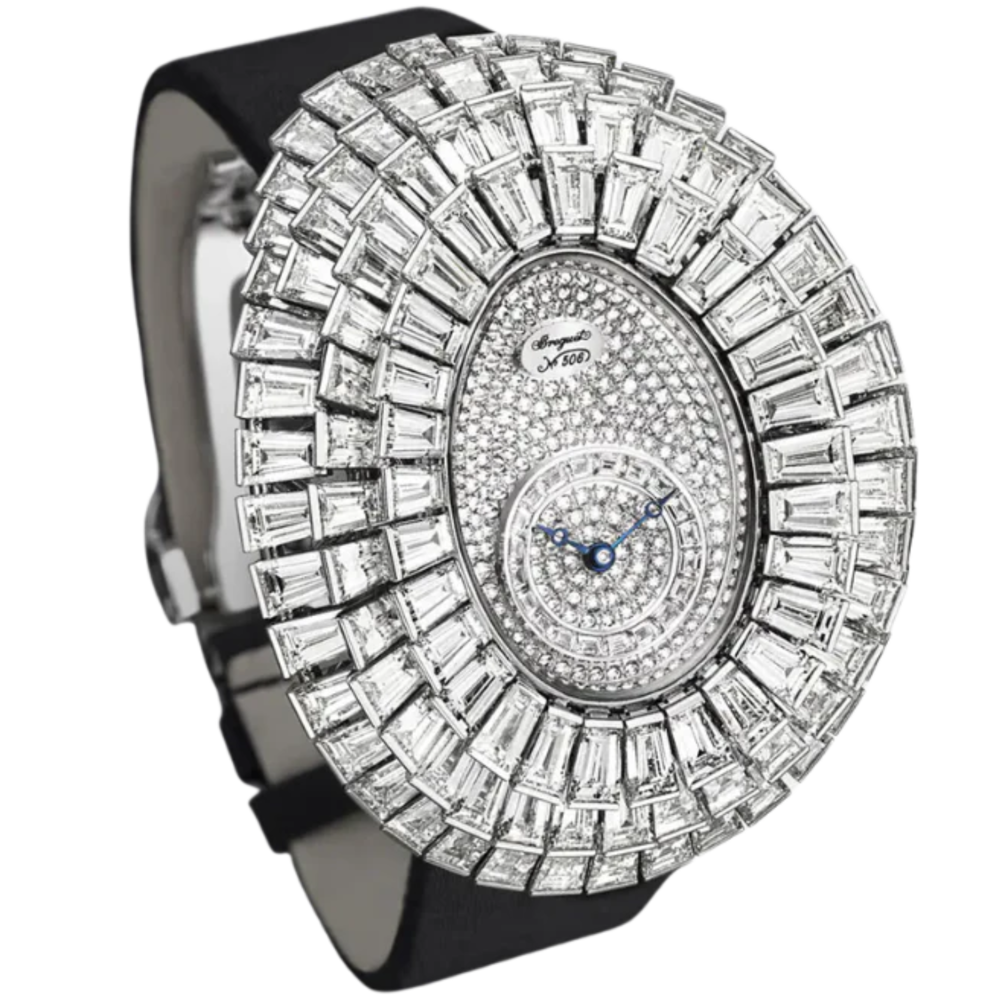 CRAZY FLOWER GJE25BB20.8989D 34 MM WHITE GOLD WITH WHITE DIAL - Breguet