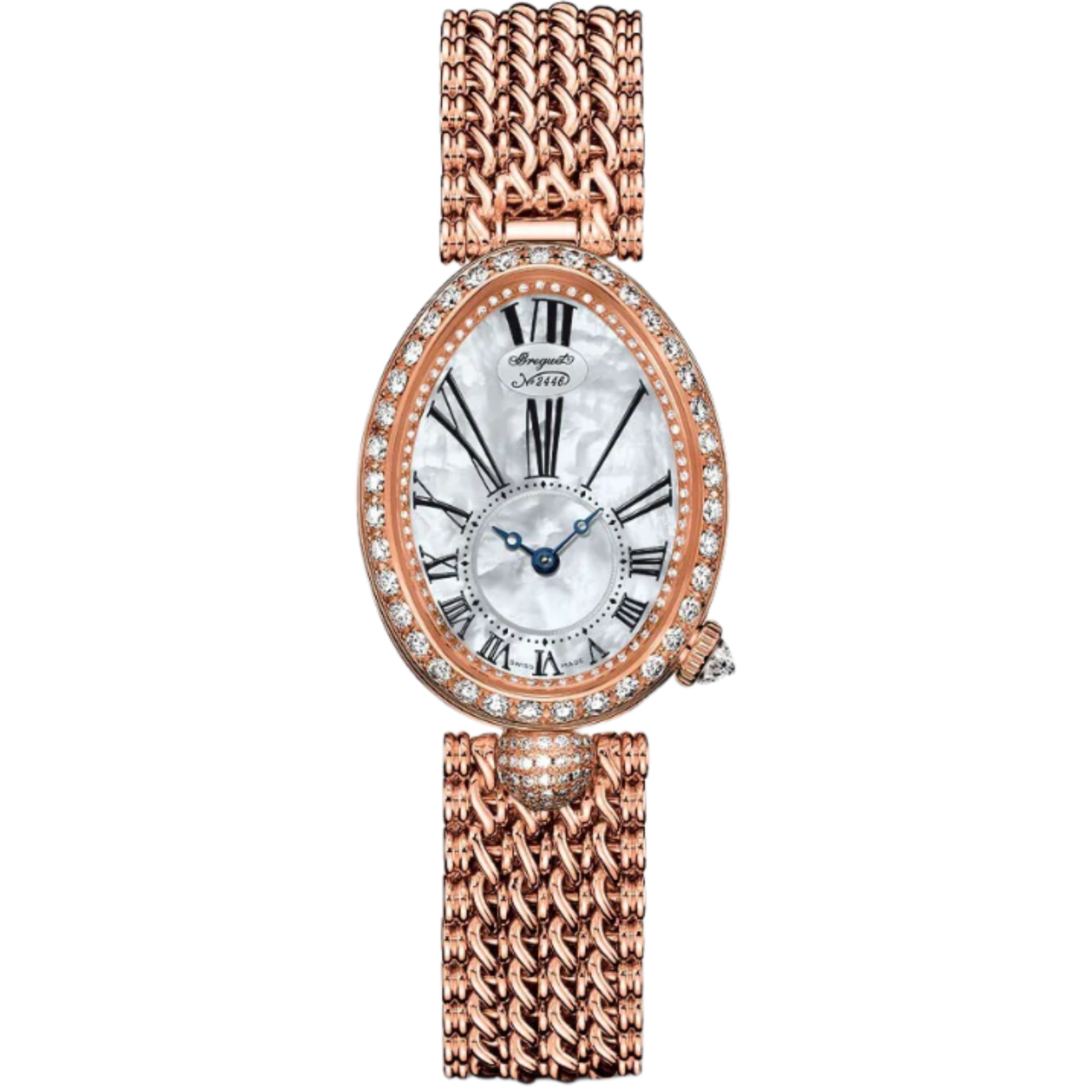 REINE DE NAPLES 8928 33 MM ROSE GOLD WITH MOTHER OF PEARL DIAL - Breguet
