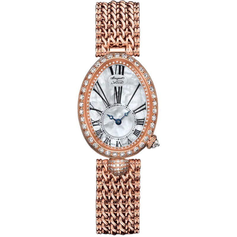 REINE DE NAPLES 8928 33 MM ROSE GOLD WITH MOTHER OF PEARL DIAL - Breguet