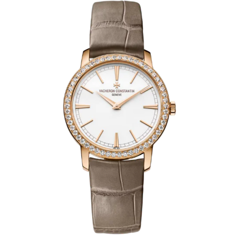 TRADITIONNELLE MANUAL WINDING 33 MM ROSE GOLD WITH WHITE BRASS DIAL - Vacheron Constantin