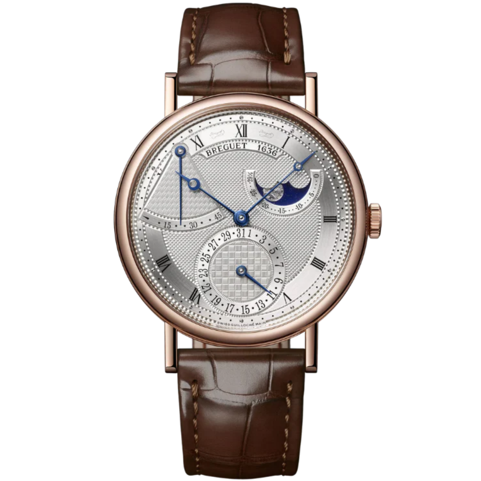 CLASSIQUE 7137 39 MM ROSE GOLD WITH SILVER DIAL - Breguet