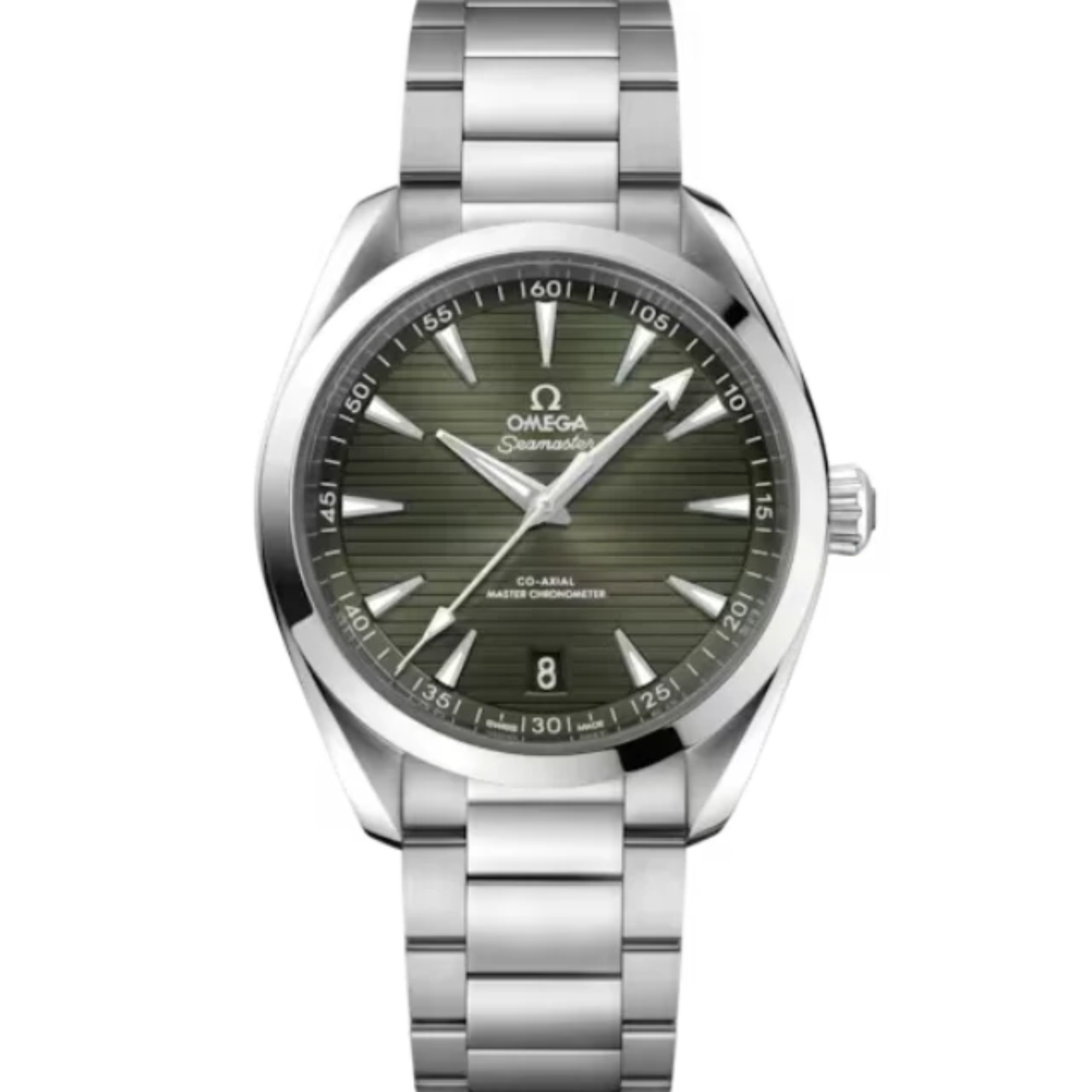 SEAMASTER AQUA TERRA 150M 41 MM STAINLESS STEEL WITH GREEN DIAL - Omega