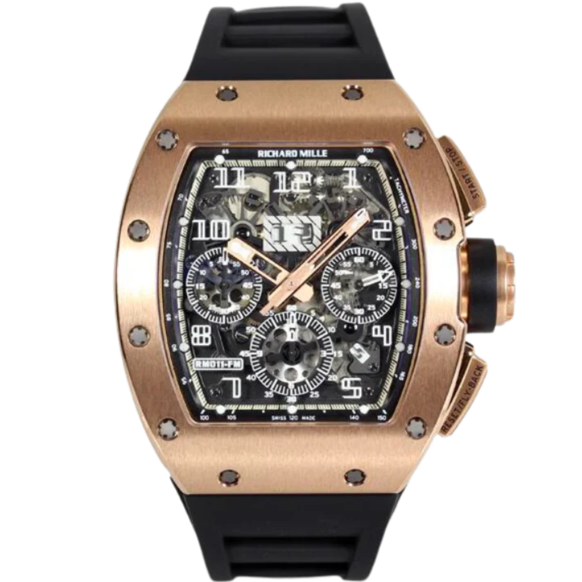 RM011 "Boutique Edition" Solid Rose Gold - Richard Mille