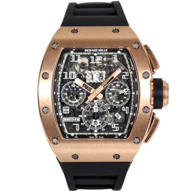 RM011 "Boutique Edition" Solid Rose Gold - Richard Mille