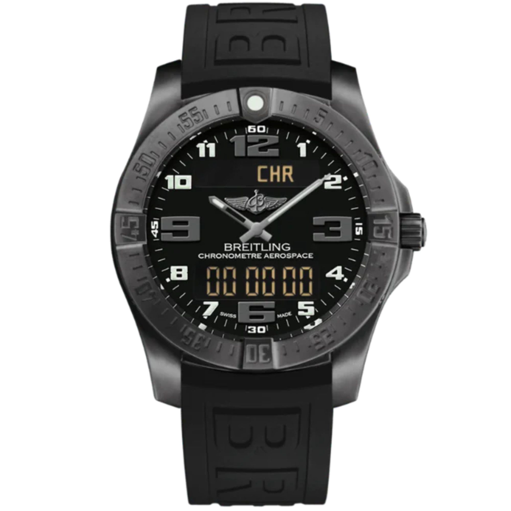 AEROSPACE EVO 43 MM DLC-COATED TITANIUM WITH BLACK DIAL - Breitling