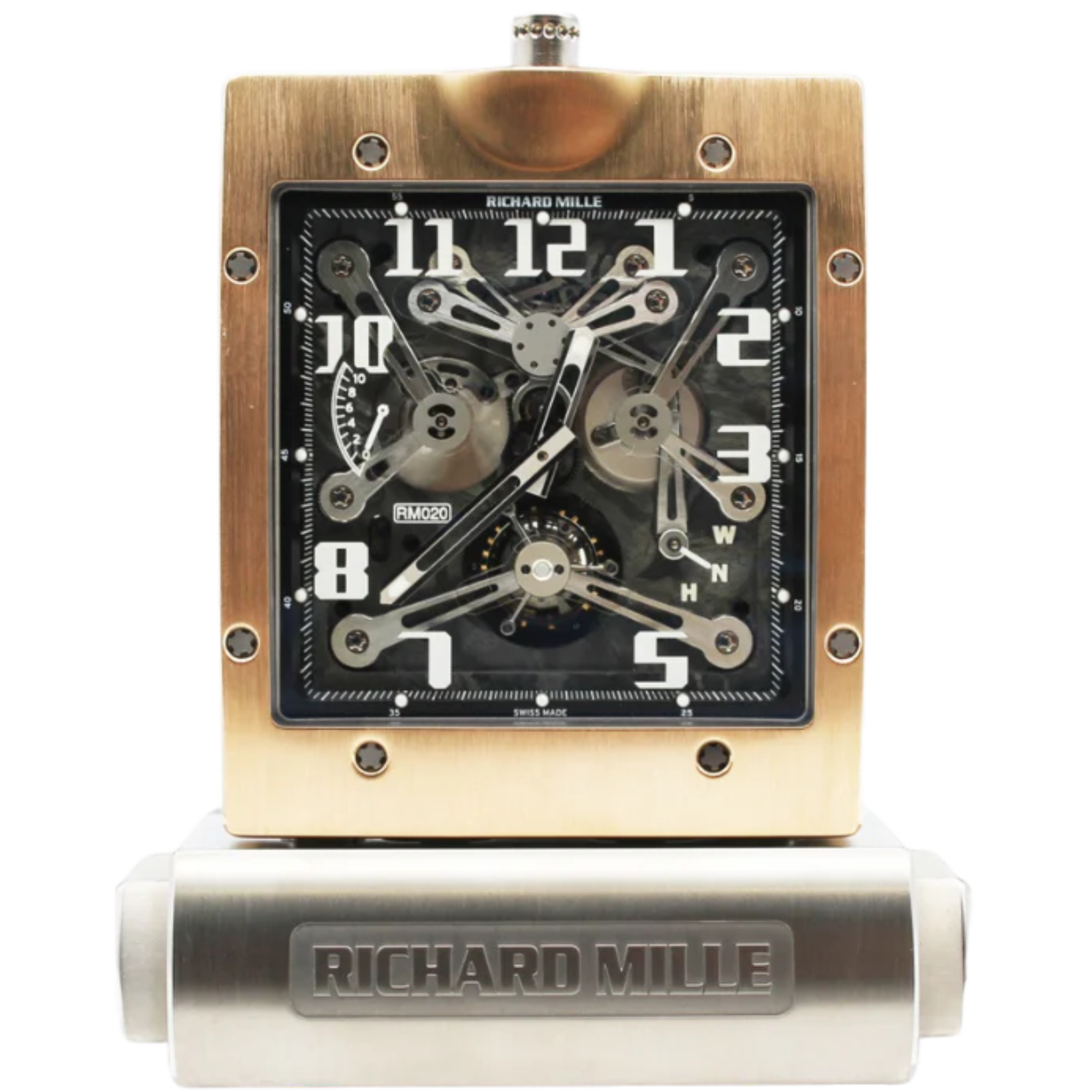 RM 020 Tourbillon Pocket Watch Manual Winding Limited Edition Rose Gold Case - Richard Mille