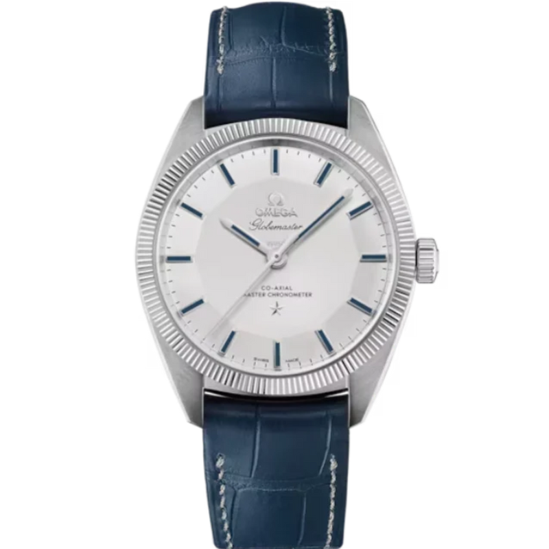 CONSTELLATION GLOBEMASTER 39 MM PLATINUM WITH GREY DIAL - Omega