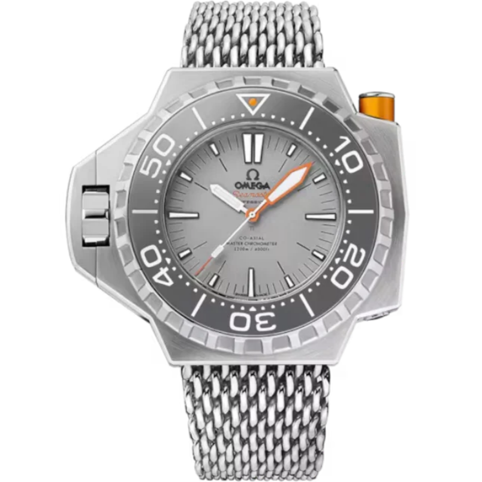 SEAMASTER PLOPROF 1200M 55 MM TITANIUM WITH GREY DIAL - Omega