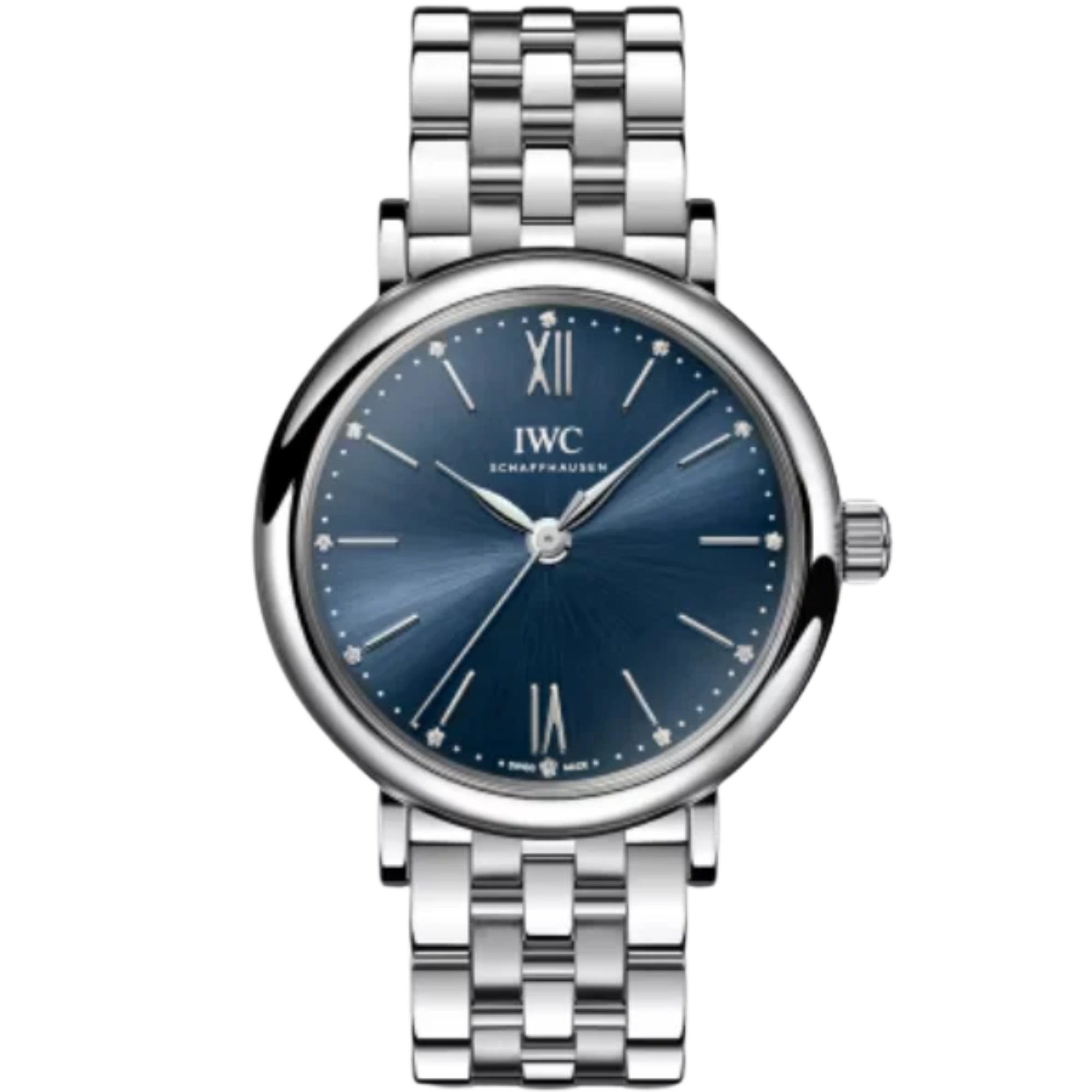 PORTOFINO AUTOMATIC 34 MM STAINLESS STEEL WITH BLUE DIAL - IWC