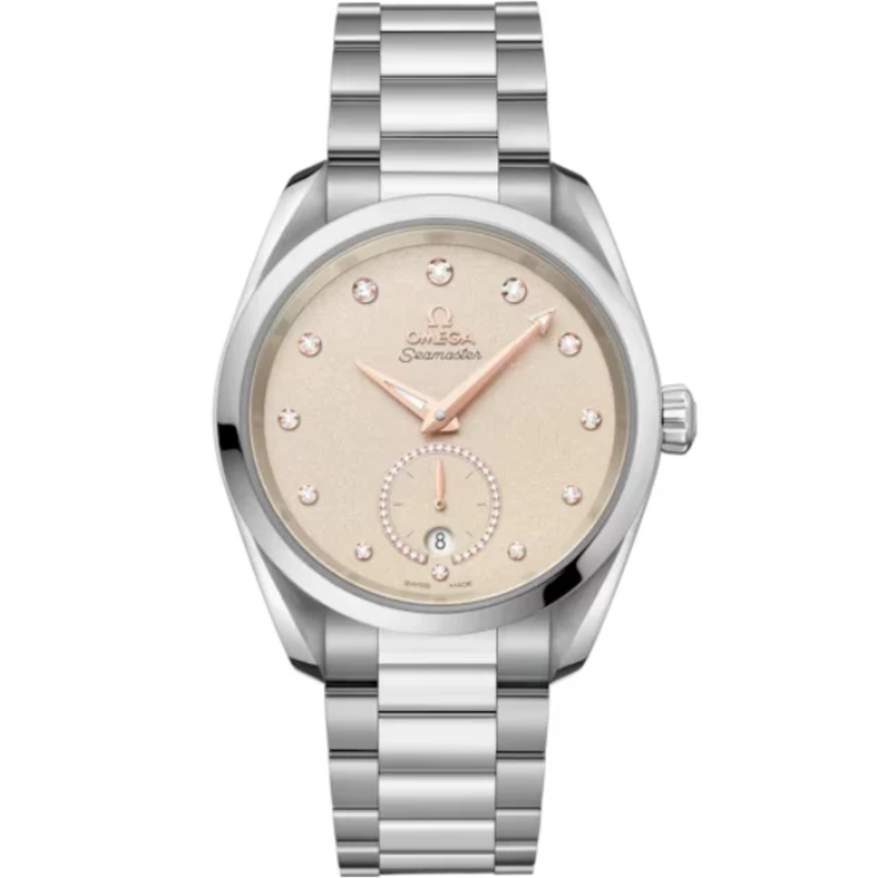 SEAMASTER AQUA TERRA 150M 38 MM STAINLESS STEEL WITH LINEN DIAL - Omega