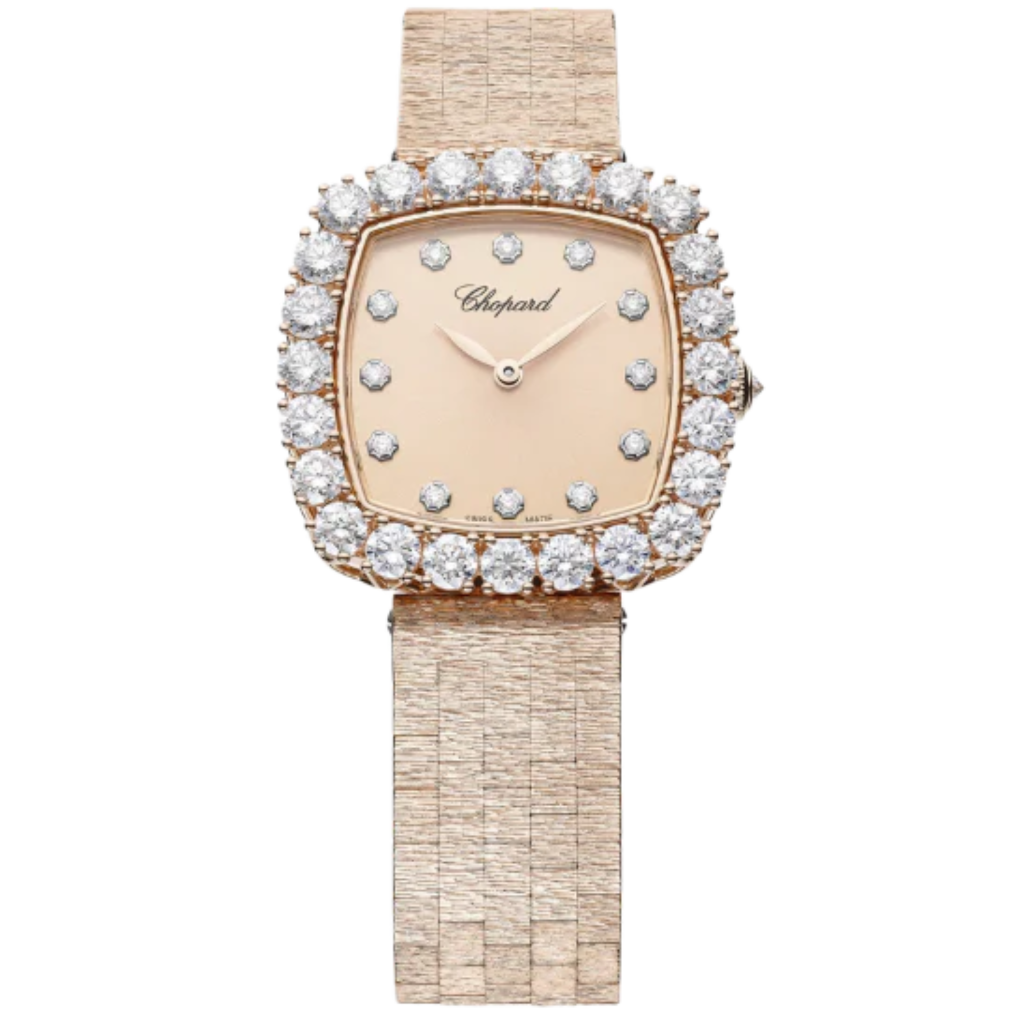 L'HEURE DU DIAMANT 30 MM ETHICAL ROSE GOLD WITH ROSE GOLD DIAL - Chopard