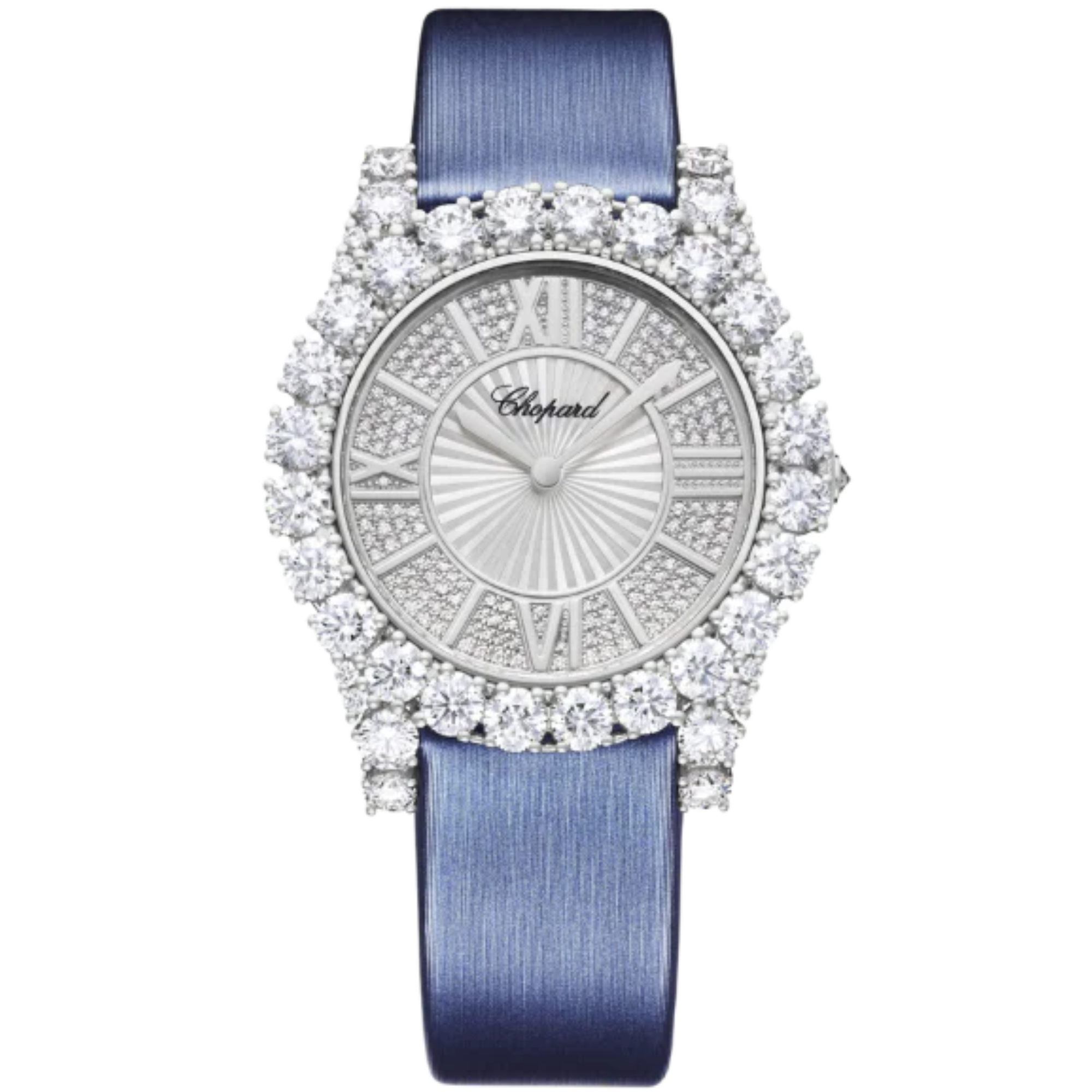 L'HEURE DU DIAMANT 36 MM ETHICAL WHITE GOLD WITH MOTHER OF PEARL DIAL - Chopard