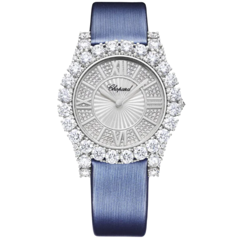 L'HEURE DU DIAMANT 36 MM ETHICAL WHITE GOLD WITH MOTHER OF PEARL DIAL - Chopard