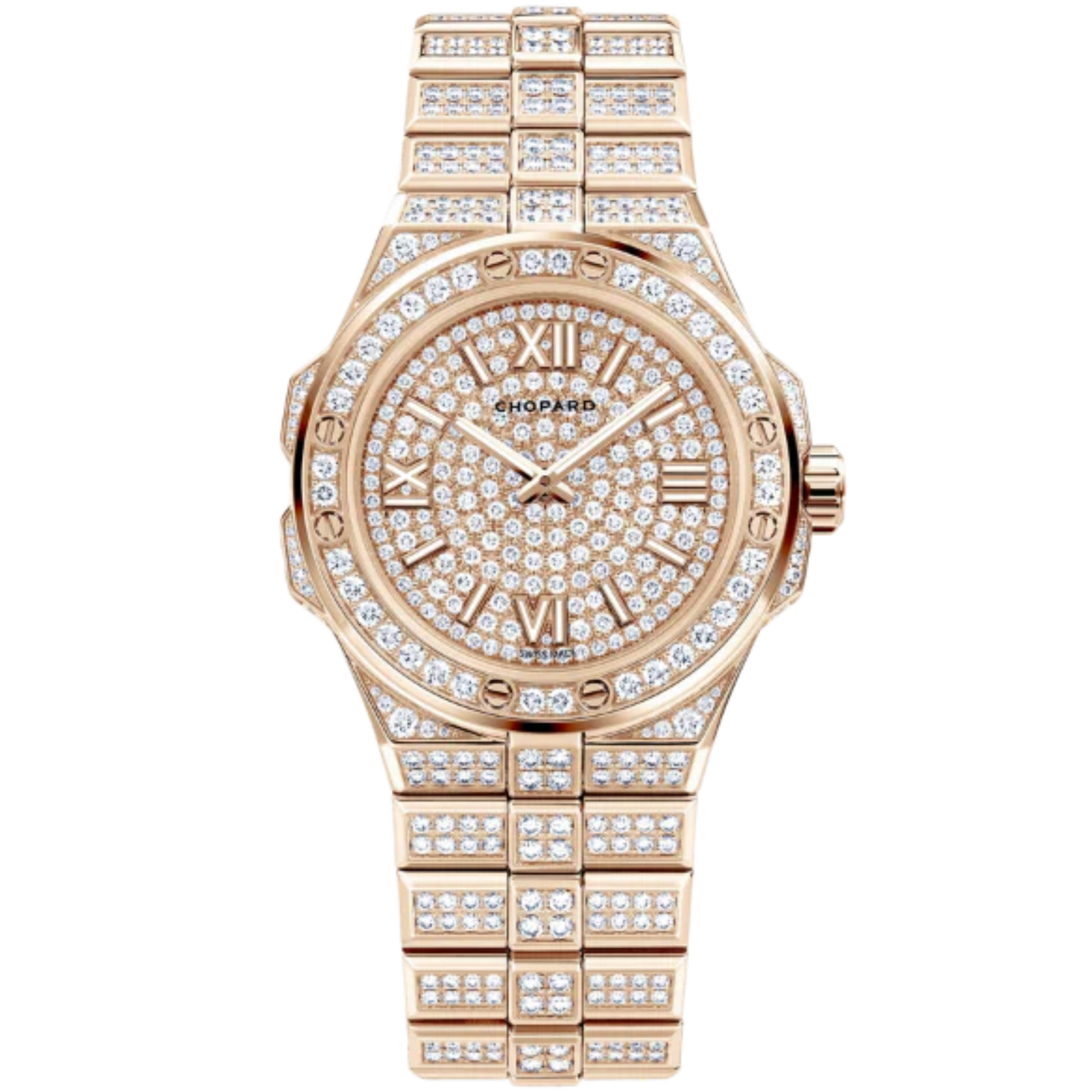 ALPINE EAGLE 36 MM ETHICAL ROSE GOLD WITH GOLD DIAL - Chopard