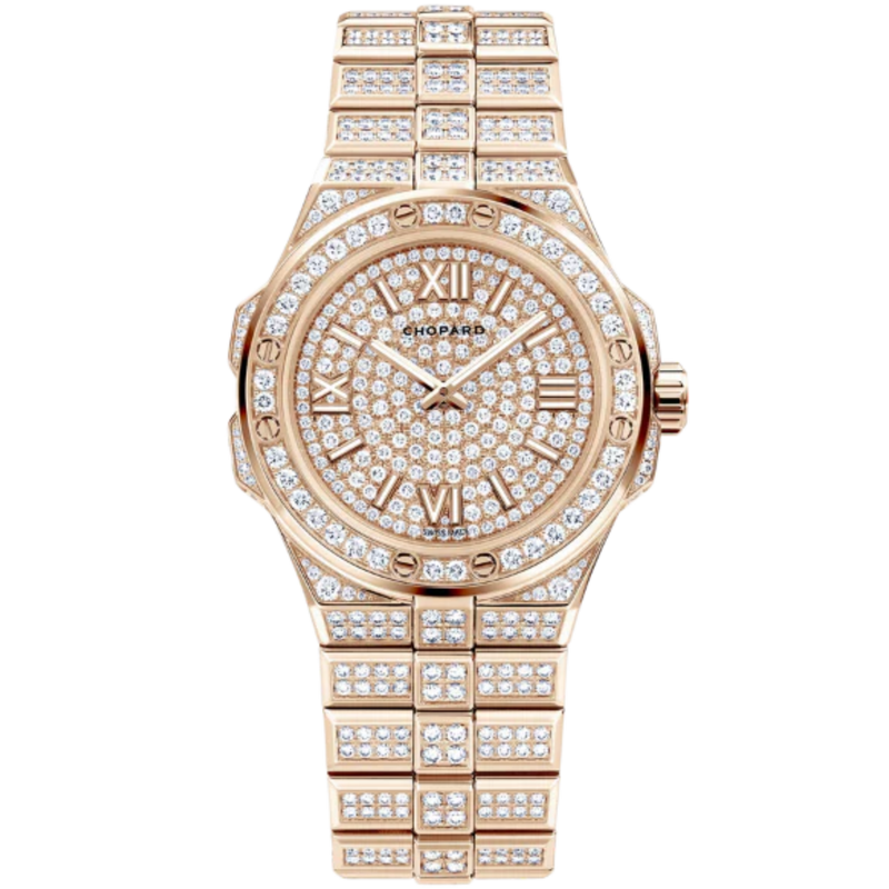 ALPINE EAGLE 36 MM ETHICAL ROSE GOLD WITH GOLD DIAL - Chopard