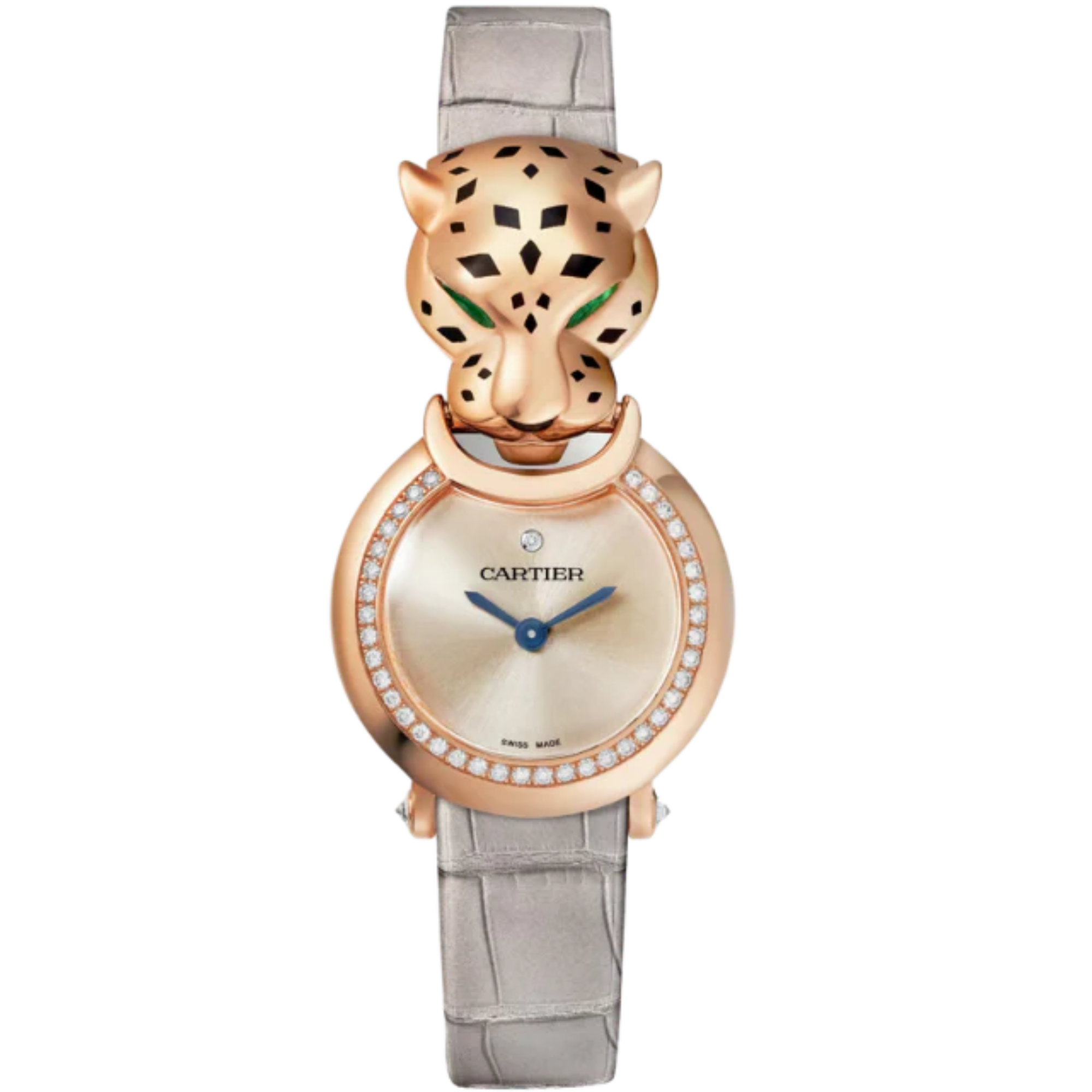 LA PANTHERE DE CARTIER 24 MM ROSE GOLD WITH PINK DIAL - Cartier