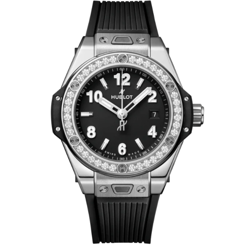 Big Bang 33mm ONE CLICK STEEL DIAMONDS - Hublot