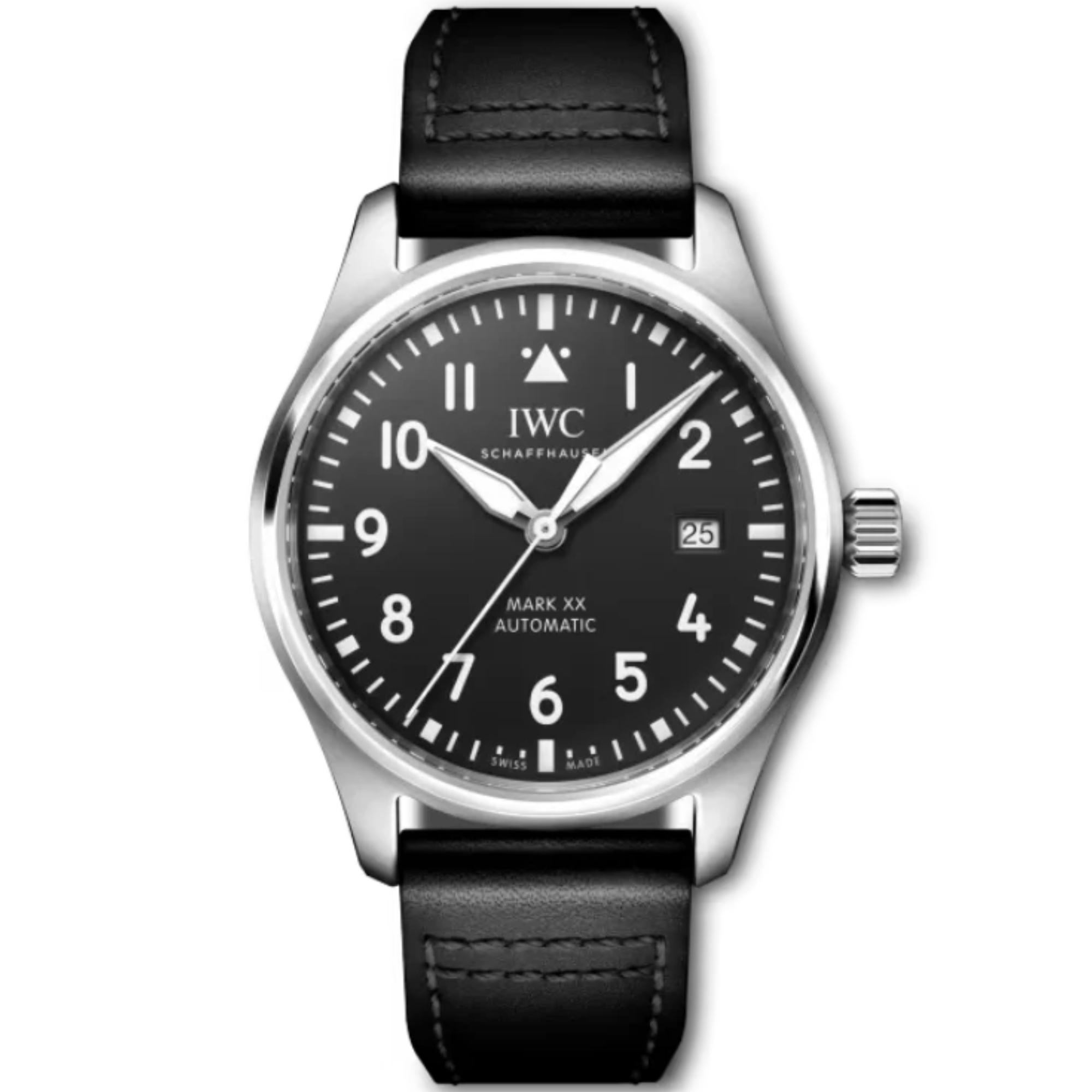 PILOT'S WATCH MARK XX 40 MM STAINLESS STEEL WITH BLACK DIAL - IWC