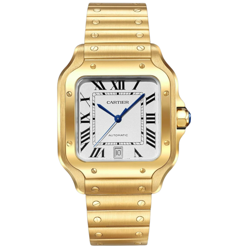 Cartier WGSA0029 Yellow Gold Santos De Cartier Large - Cartier