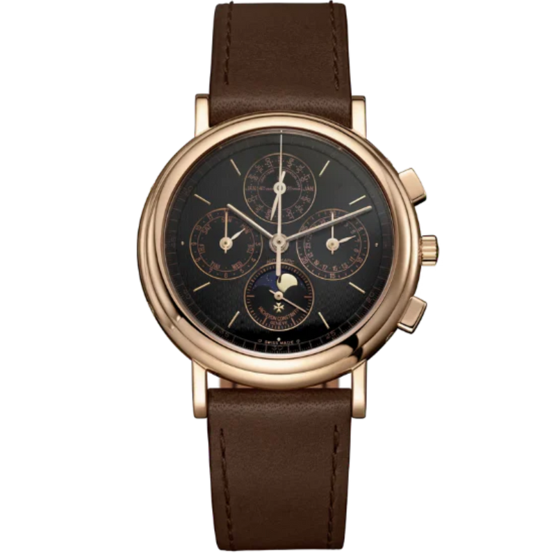 LES COLLECTIONNEURS REFERENCE 49005 38 MM ROSE GOLD WITH BROWN DIAL - Vacheron Constantin